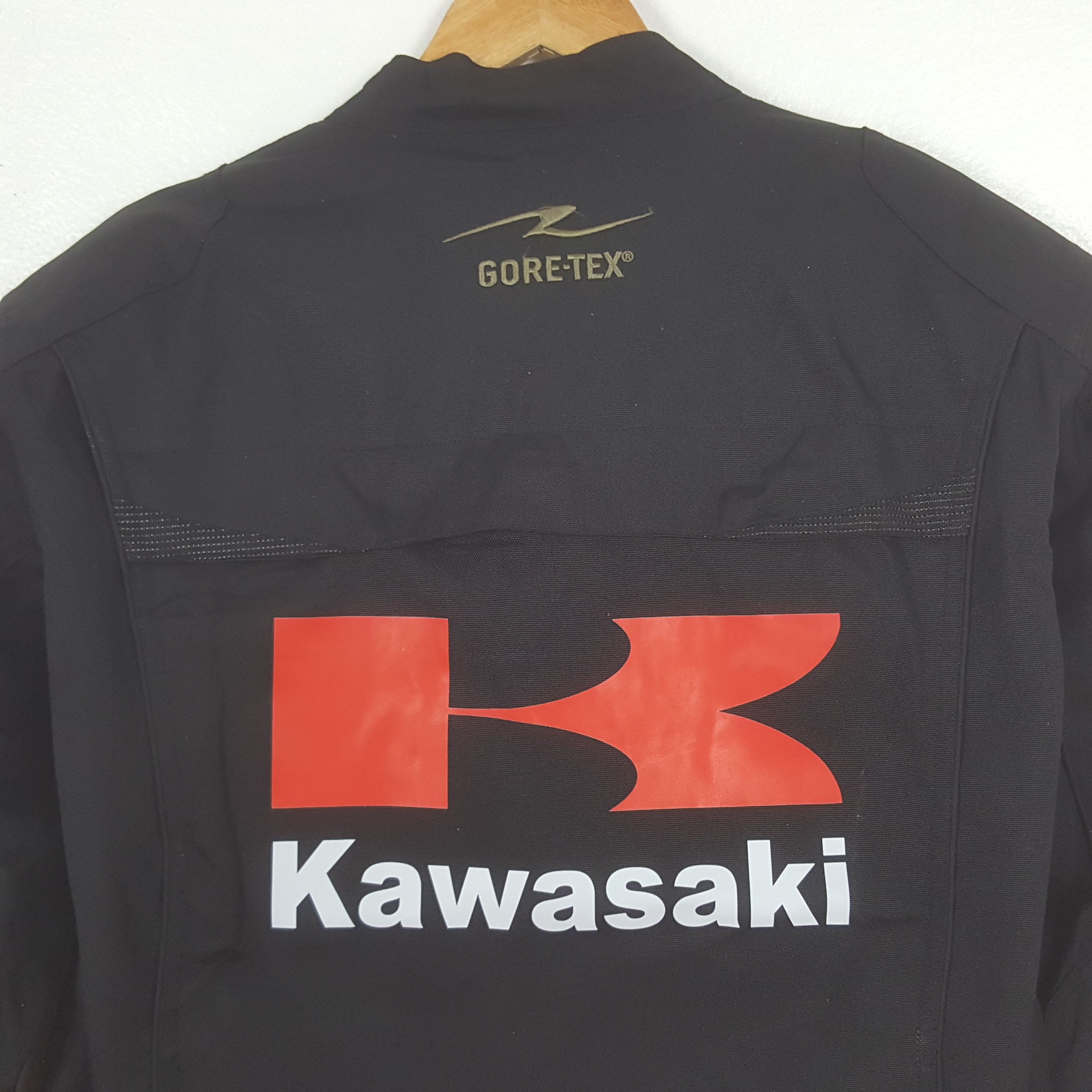 Japanese Brand Vintage Kawasaki Safety Pads Racing Jacket C307N6 Size US M / EU 48-50 / 2 - 2 Thumbnail