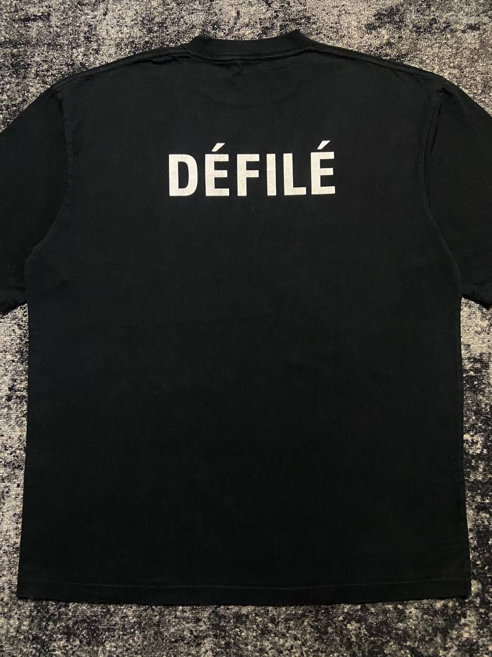 Balenciaga Balenciaga Defile black t-shirt tee ss20 Size US M / EU 48-50 / 2 - 7 Thumbnail