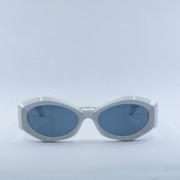 Versace NEW VERSACE VE4466U 546280 WHITE/DARK BLUE SUNGLASSES Size ONE SIZE - 2 Thumbnail