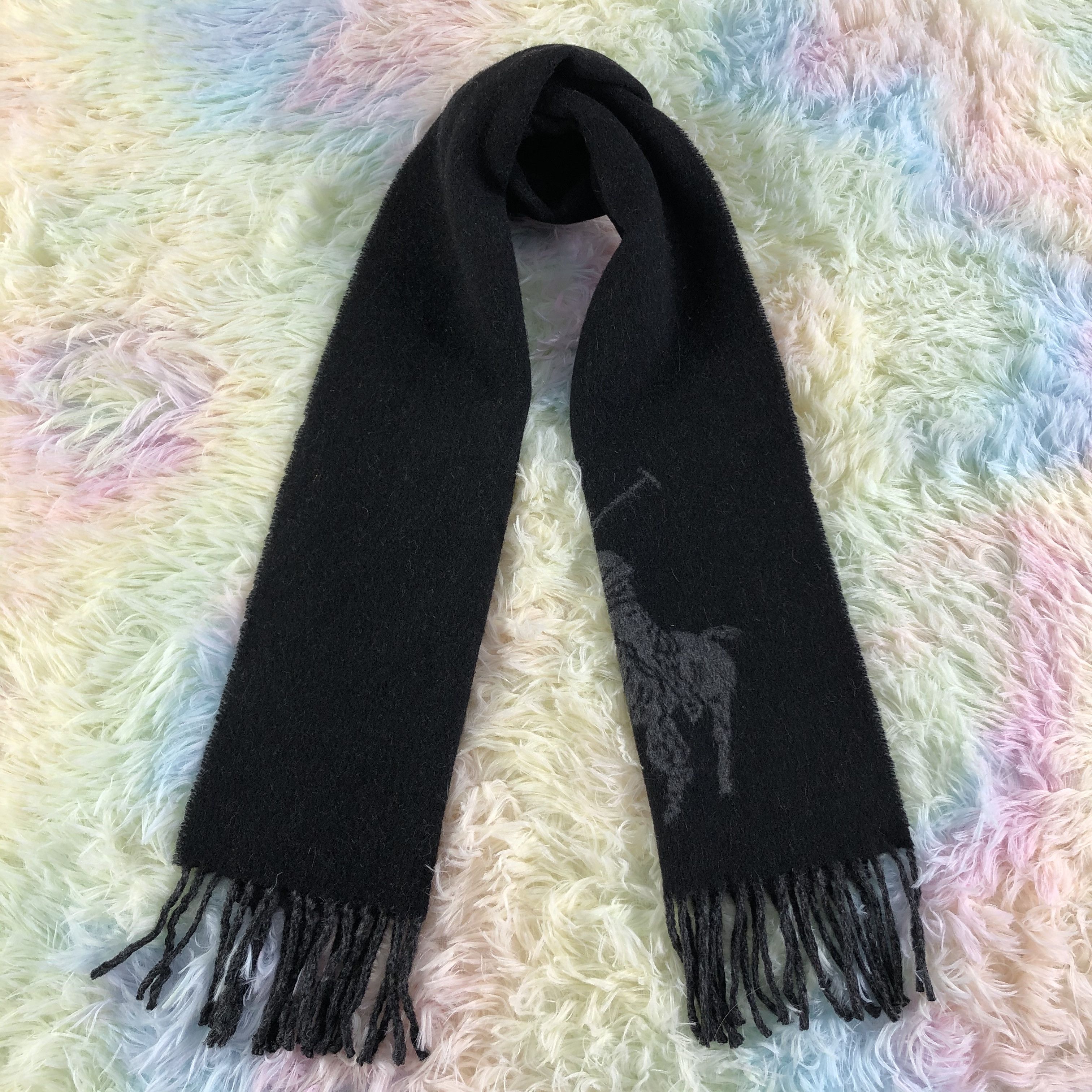 Polo Ralph Lauren × Vintage Polo Ralph Lauren Scarf / Muffler / Neckwear - KM4 Size ONE SIZE - 1 Thumbnail