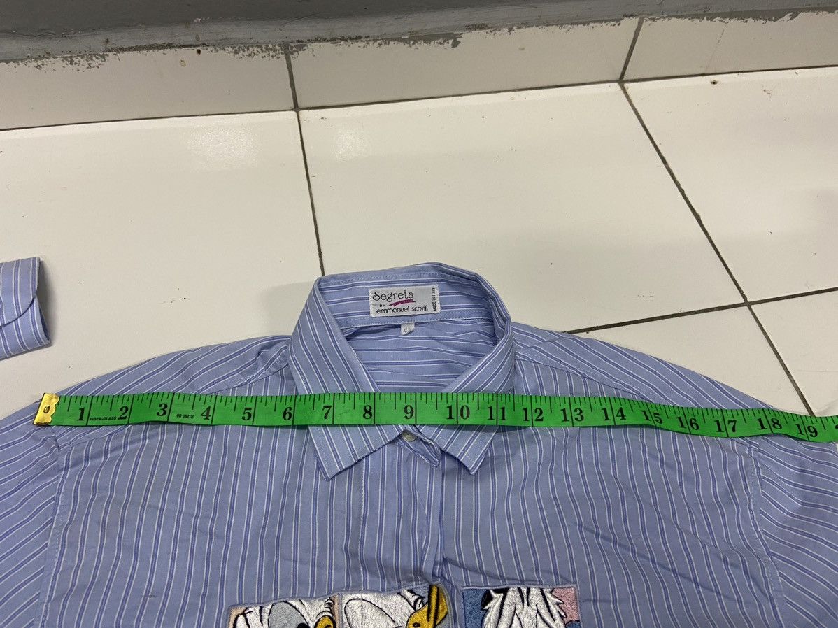 Vintage SEGRETA BY EMMANUEL SCHIVILI DONALD DUCK BUTTON UP SHIRT Size US XS / EU 42 / 0 - 12 Thumbnail