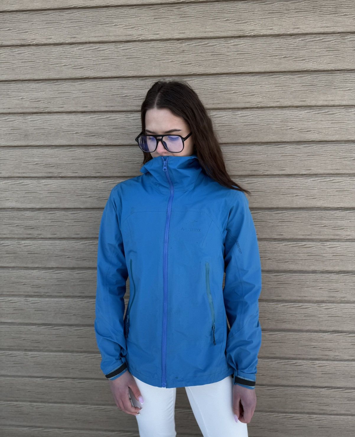 Arc'teryx Arc’teryx Women Gore-Tex Shell Jacket Blue Size S Z/LT Size S / US 4 / IT 40 - 1 Thumbnail