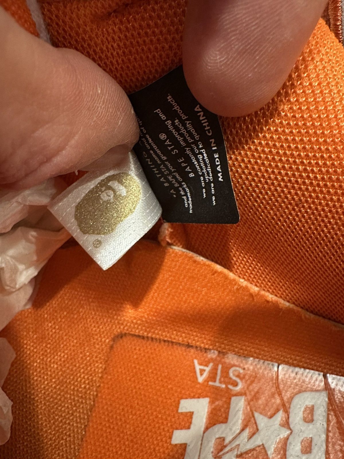 Bape × Heron Preston Heron Preston x A BATHING APE Bapesta Size US 10 / EU 43 - 9 Thumbnail