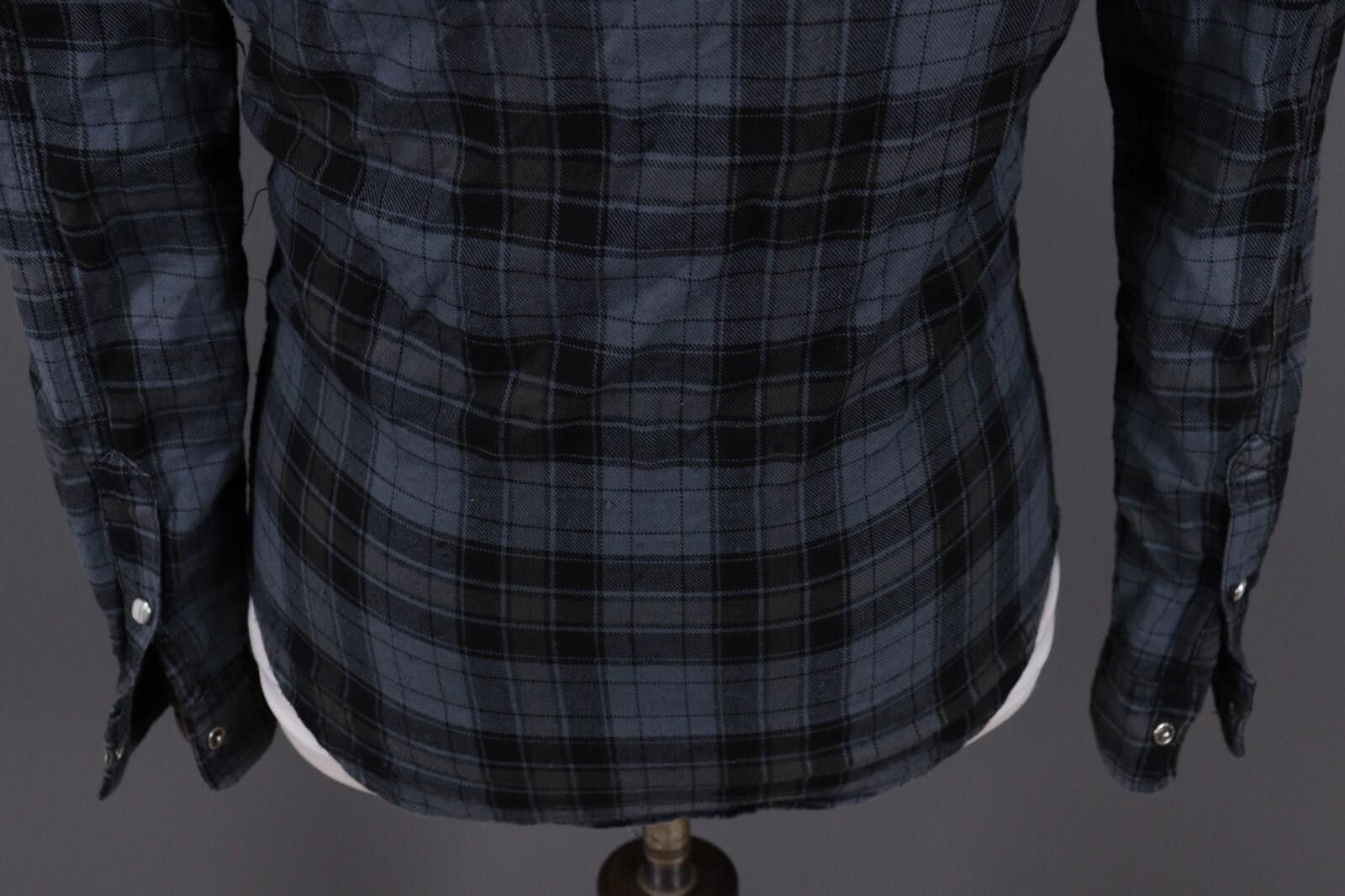 Edwin Edwin Blitz L/S Menphis Shirt Blue Check Shirt Size S Size US S / EU 44-46 / 1 - 11 Thumbnail