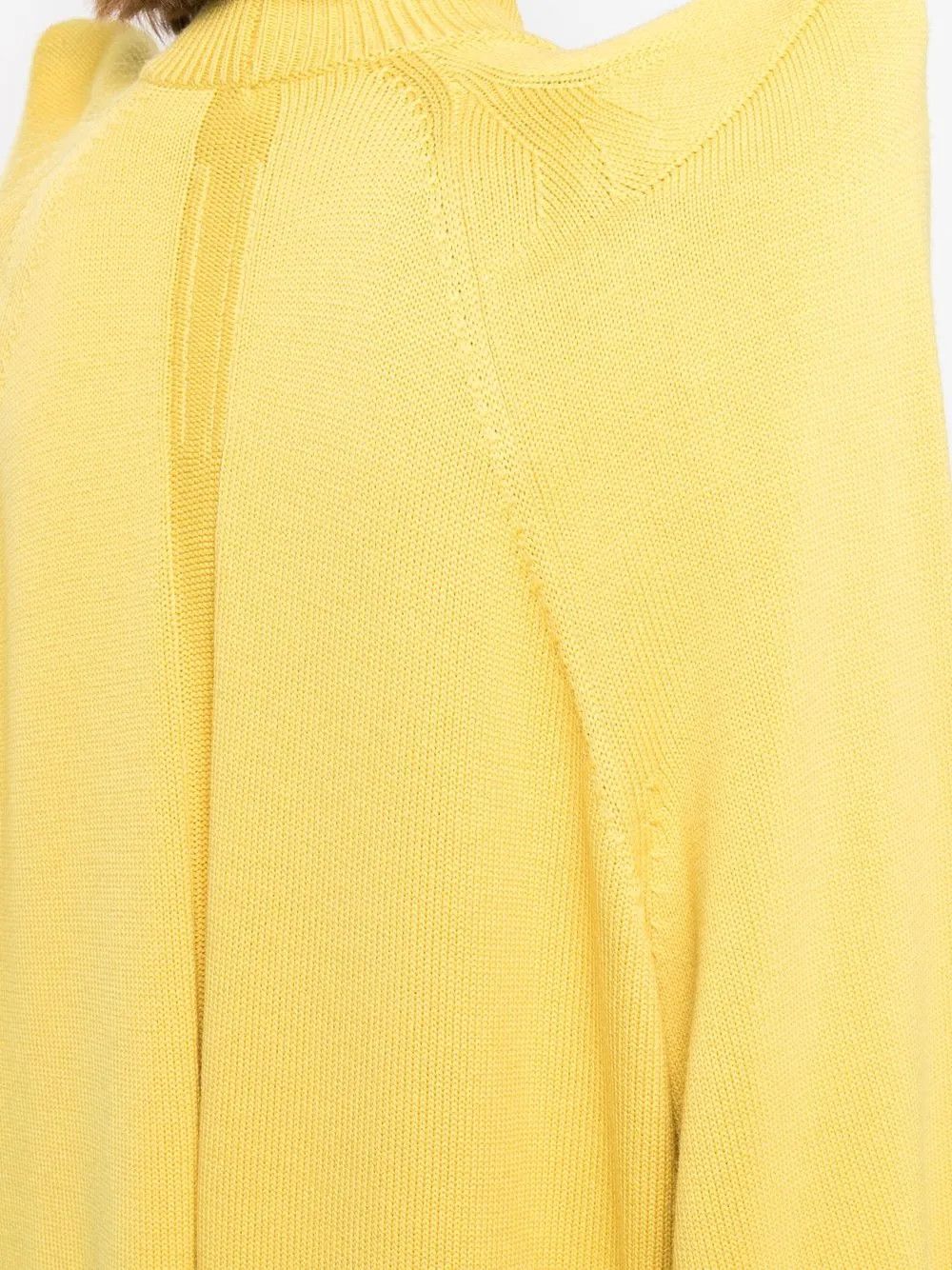 Rick Owens o1y0126 Mini Dress in Yellow Size XS / US 0-2 / IT 36-38 - 4 Thumbnail
