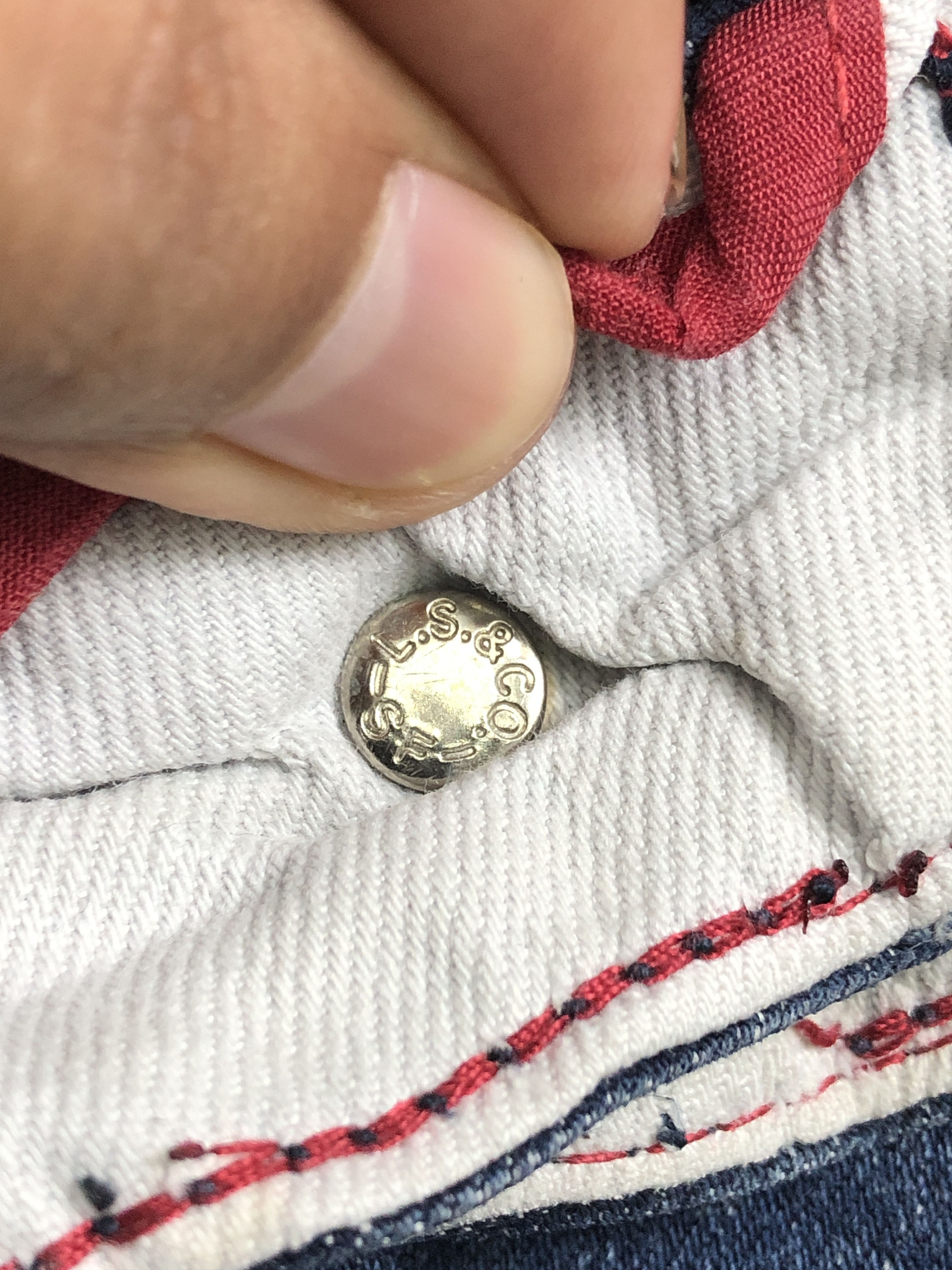 Levi's Vintage Levis 504 Button Up Jeans DP2468 Size US 33 - 12 Thumbnail