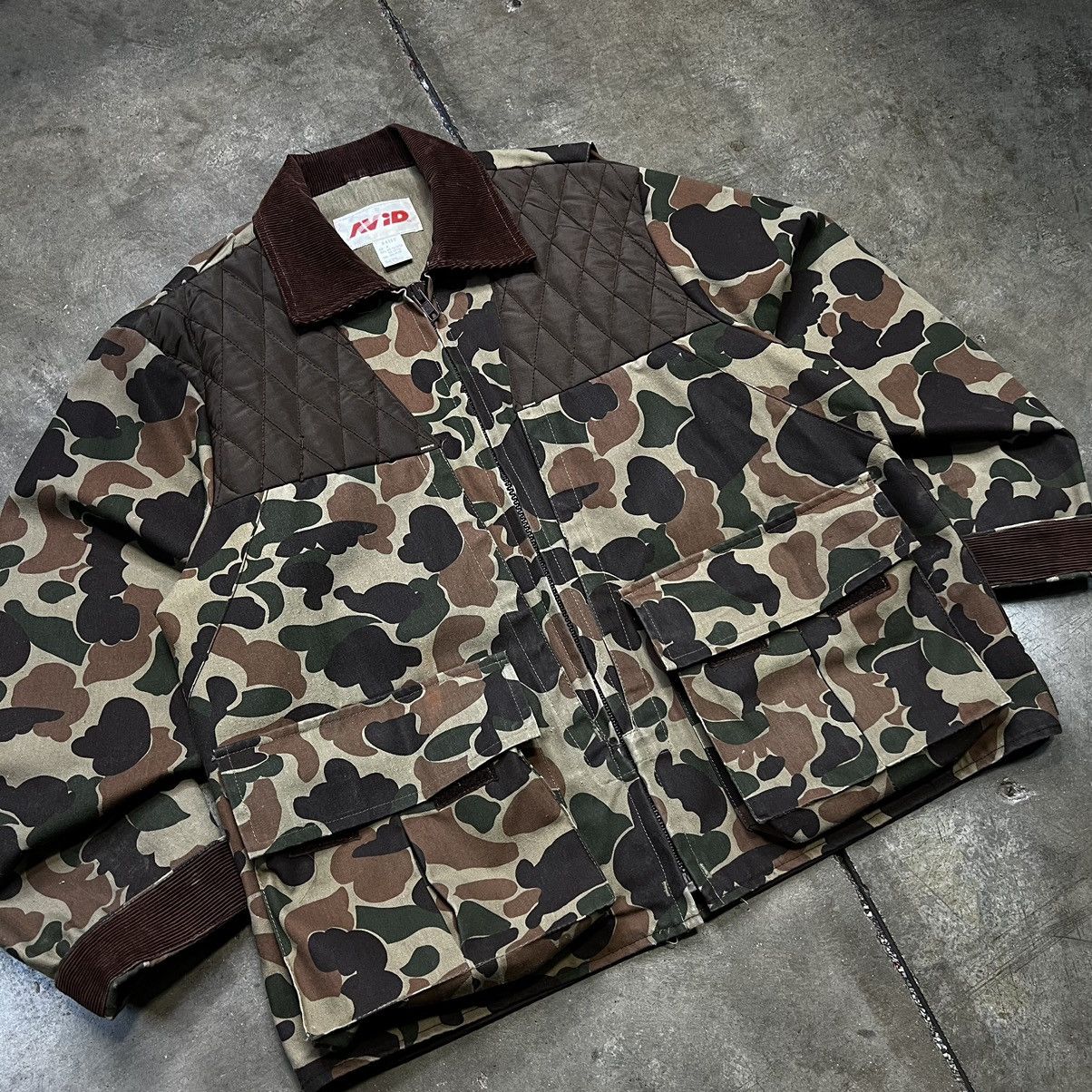 Vintage Vintage 90s AVID Duck Camo Jacket Workwear Hunting Boxy 90s Size US M / EU 48-50 / 2 - 2 Thumbnail