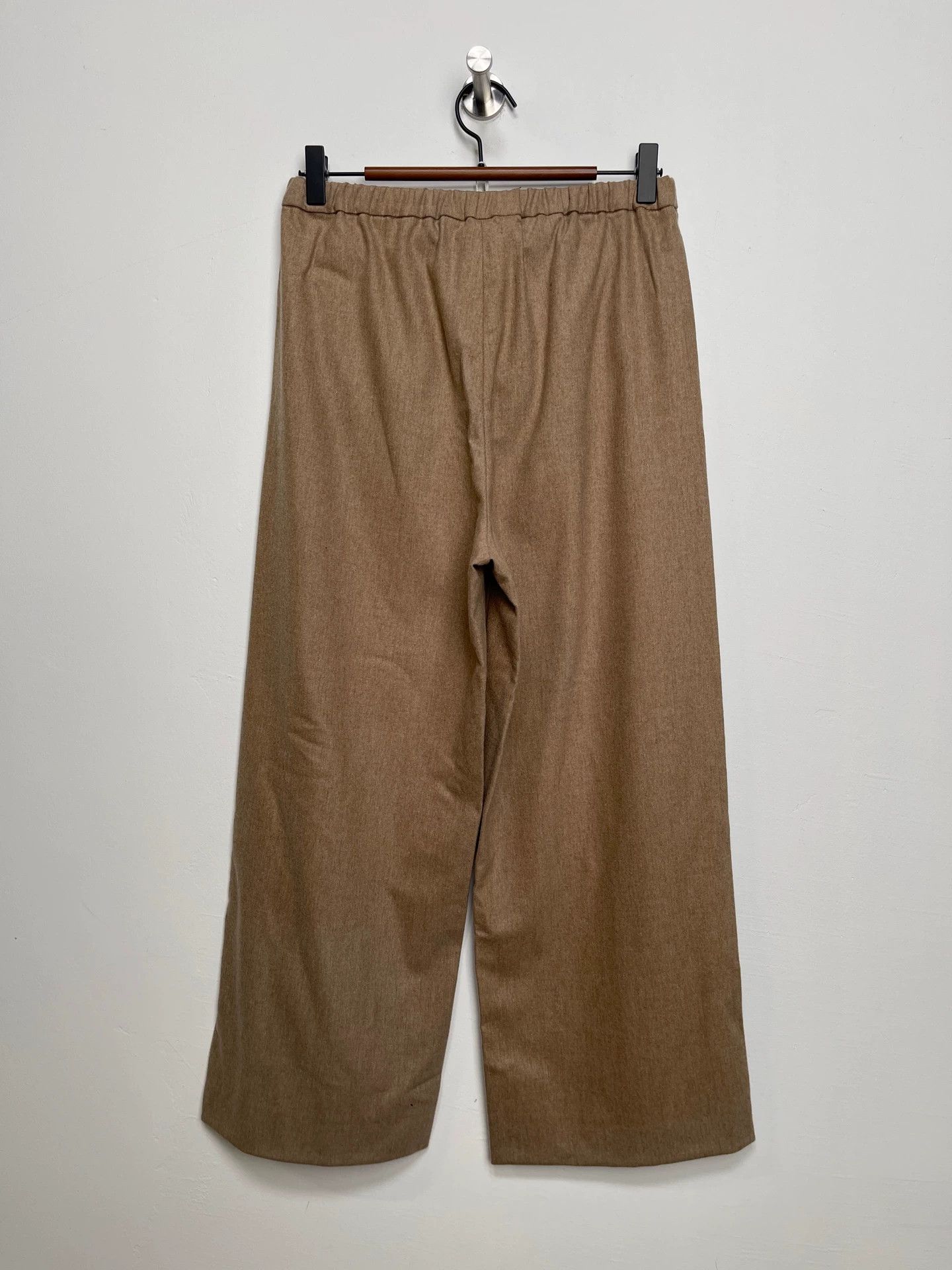 Max Mara MAX MARA Wool Wide-Leg Pants 34 Size 25" / US 0 / IT 36 - 2 Thumbnail