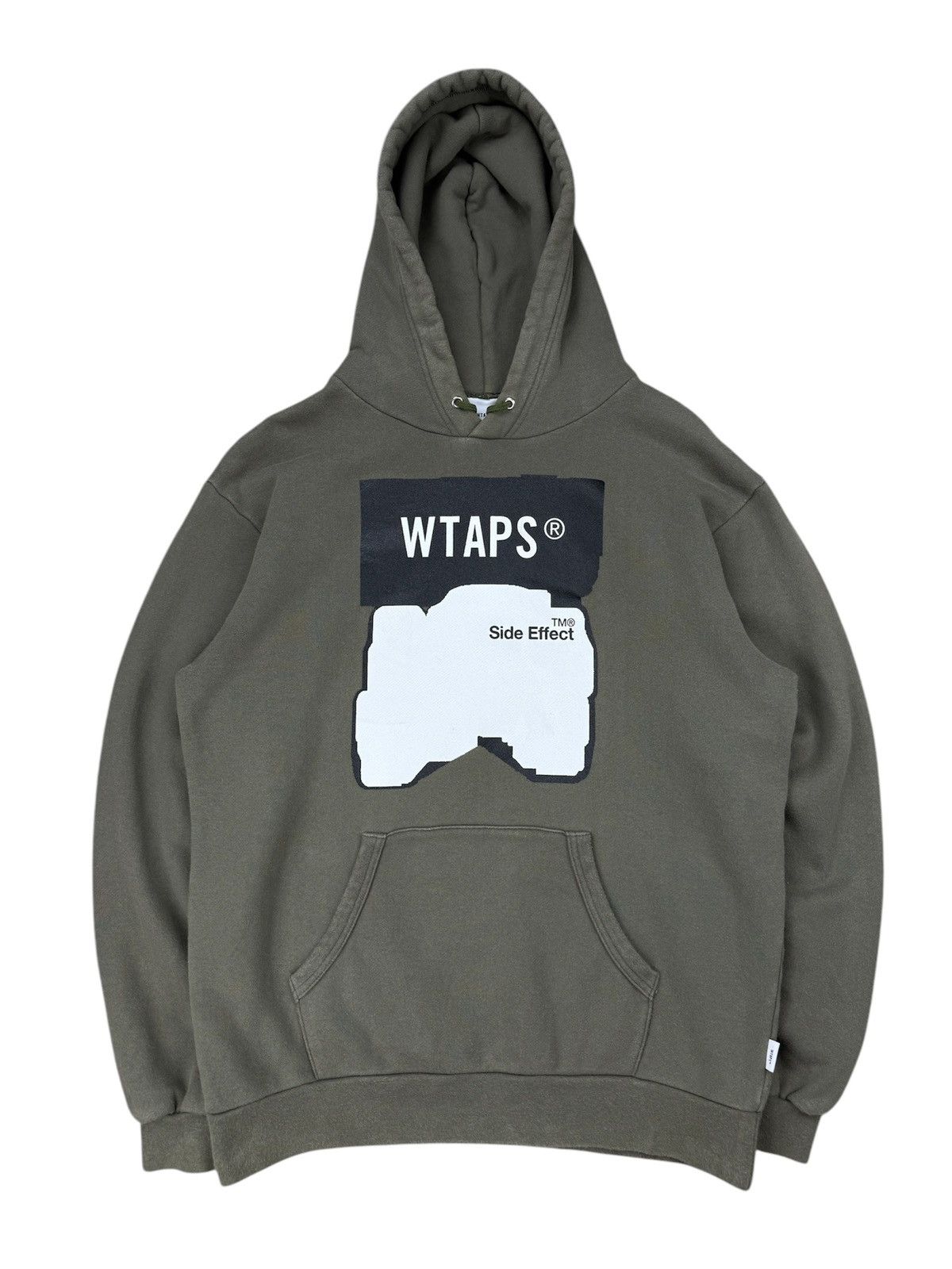 Wtaps AW2019 WTAPS “Side Effect” Olive Hoodie Size US S / EU 44-46 / 1 - 3 Thumbnail