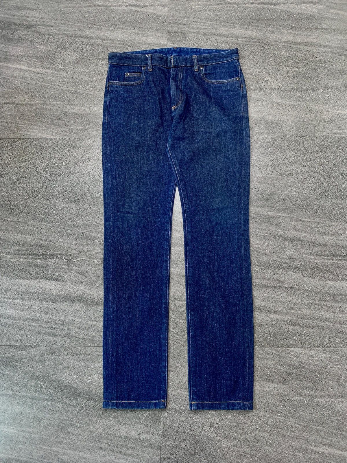 Maison Margiela FREE TAX! Classic Skinny Blue Denim Jeans Size US 30 / EU 46 - 1 Thumbnail