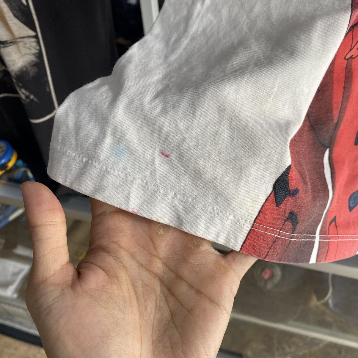 Anime Bershka x Evangelion vintage design white tee rare Size US M / EU 48-50 / 2 - 7 Thumbnail