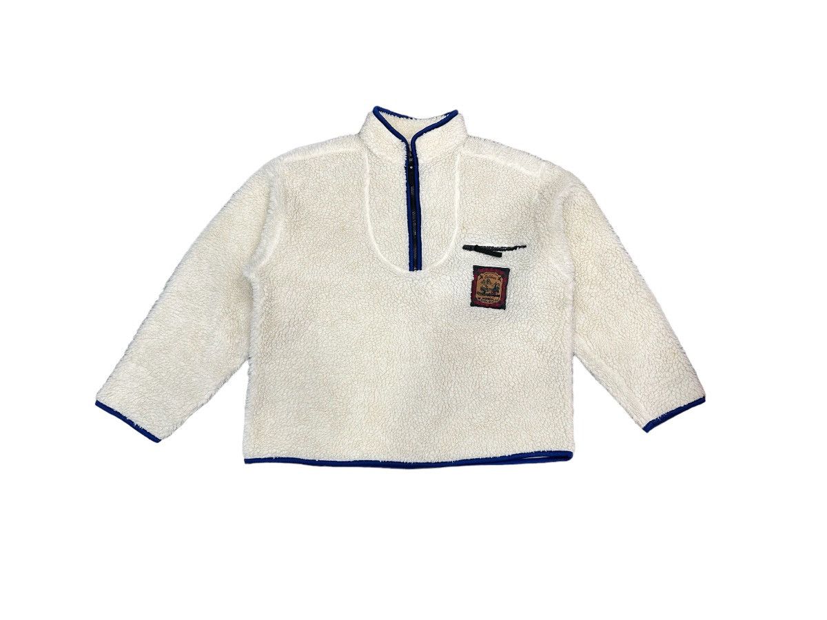 Patagonia × Woolrich Woolen Mills Rare Vintage WOOLRICH Retro Deep Pile Sherpa Fleece Size US L / EU 52-54 / 3 - 2 Thumbnail