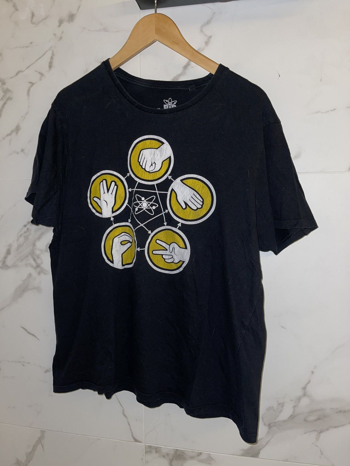Vintage The Big Bang Theory black t-shirt y2k Size US XL / EU 56 / 4 - 2 Thumbnail