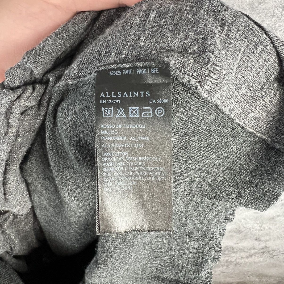Allsaints Allsaints Vintage Bomber Zip Sweatshirt Size US S / EU 44-46 / 1 - 4 Thumbnail