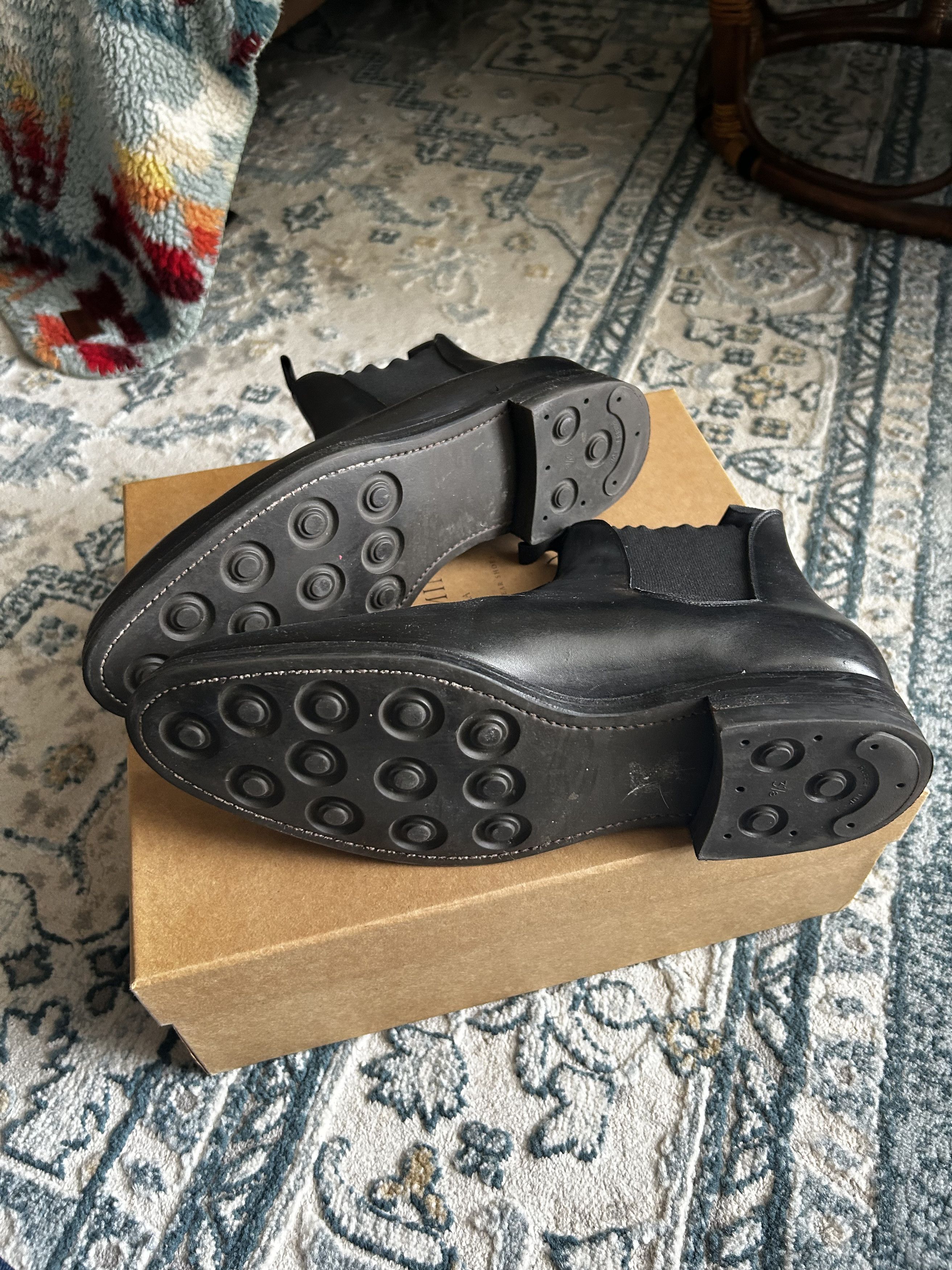 Meermin Wholecut Black Calf Chelsea Boots Size US 9.5 / EU 42-43 - 3 Thumbnail