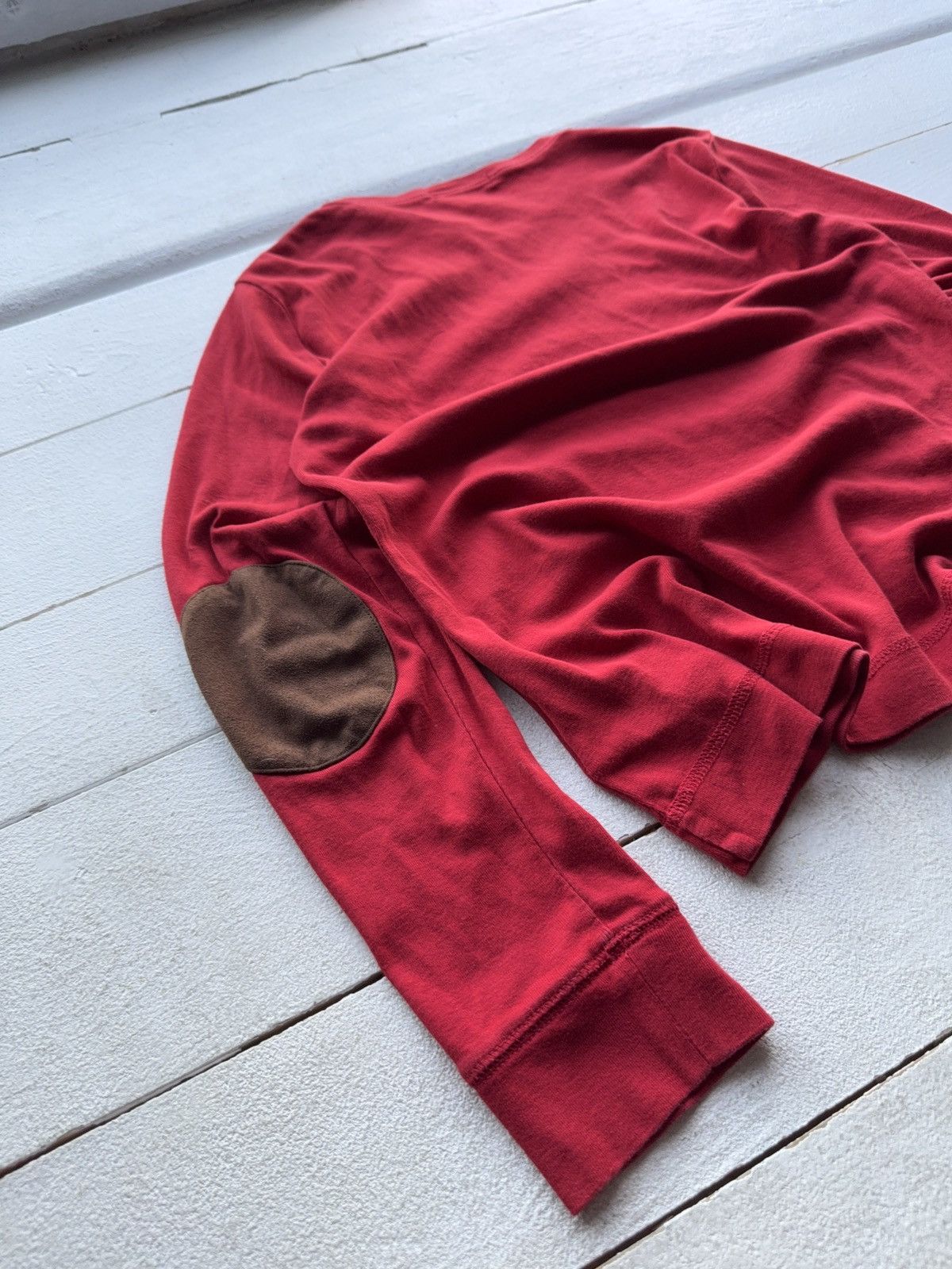 Polo Ralph Lauren Vintage Ralph Lauren Jeans Co Red Sweatshirt Zip Shoulder Size M / US 6-8 / IT 42-44 - 10 Thumbnail