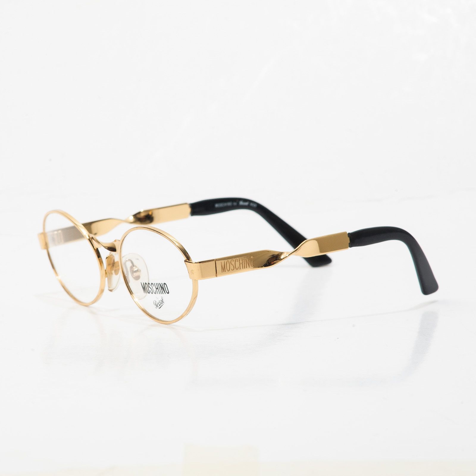 Persol PERSOL x MOSCHINO M29 Glasses Golden Frame Twisted Arms NOS Size ONE SIZE - 1 Thumbnail