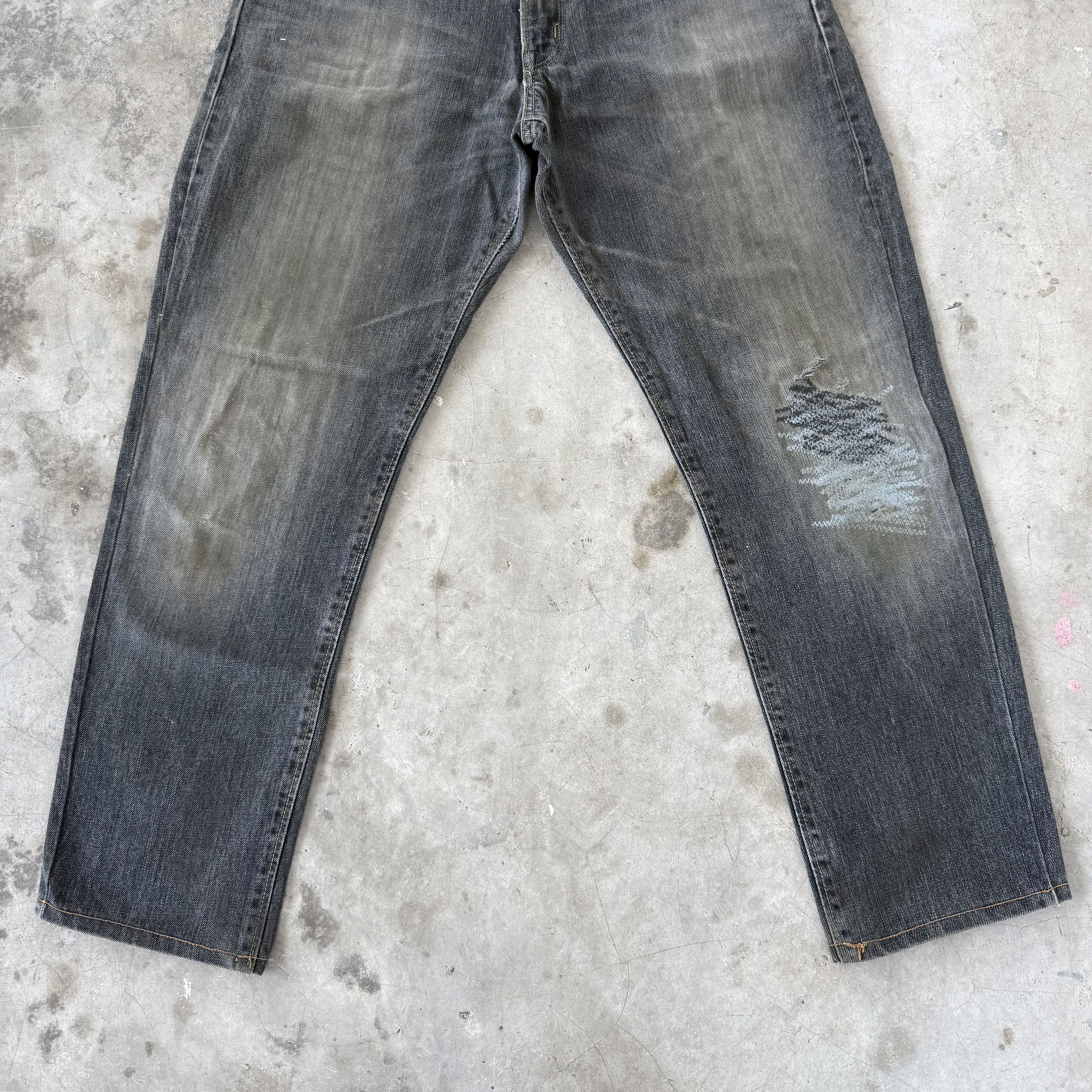 Edwin Vintage Edwin Orange Tag Black Denim Size US 32 / EU 48 - 4 Thumbnail