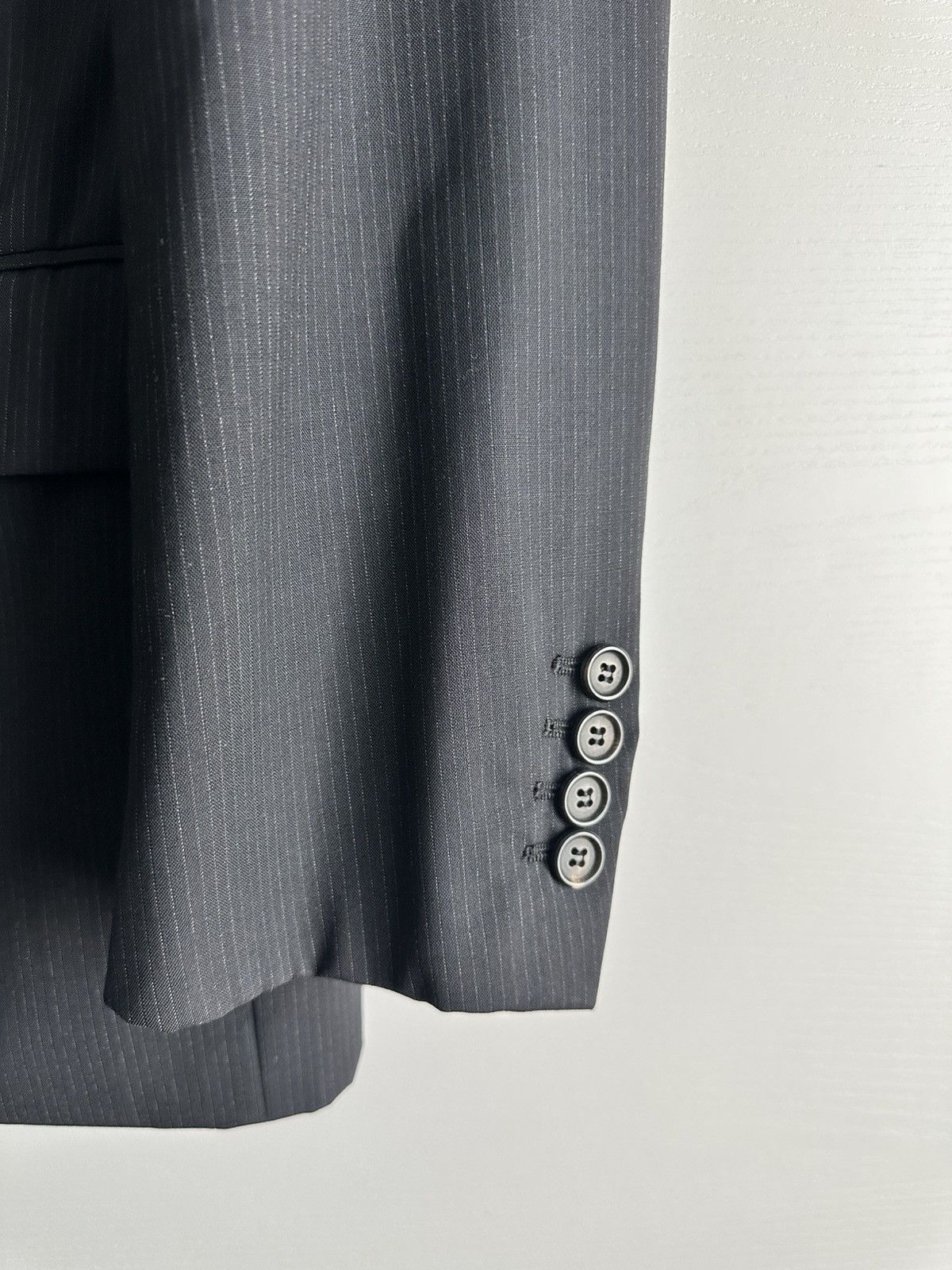 Dior Dior Homme SS05 Hedi Slimane Era Pinstripe Suit Size 50R - 5 Thumbnail