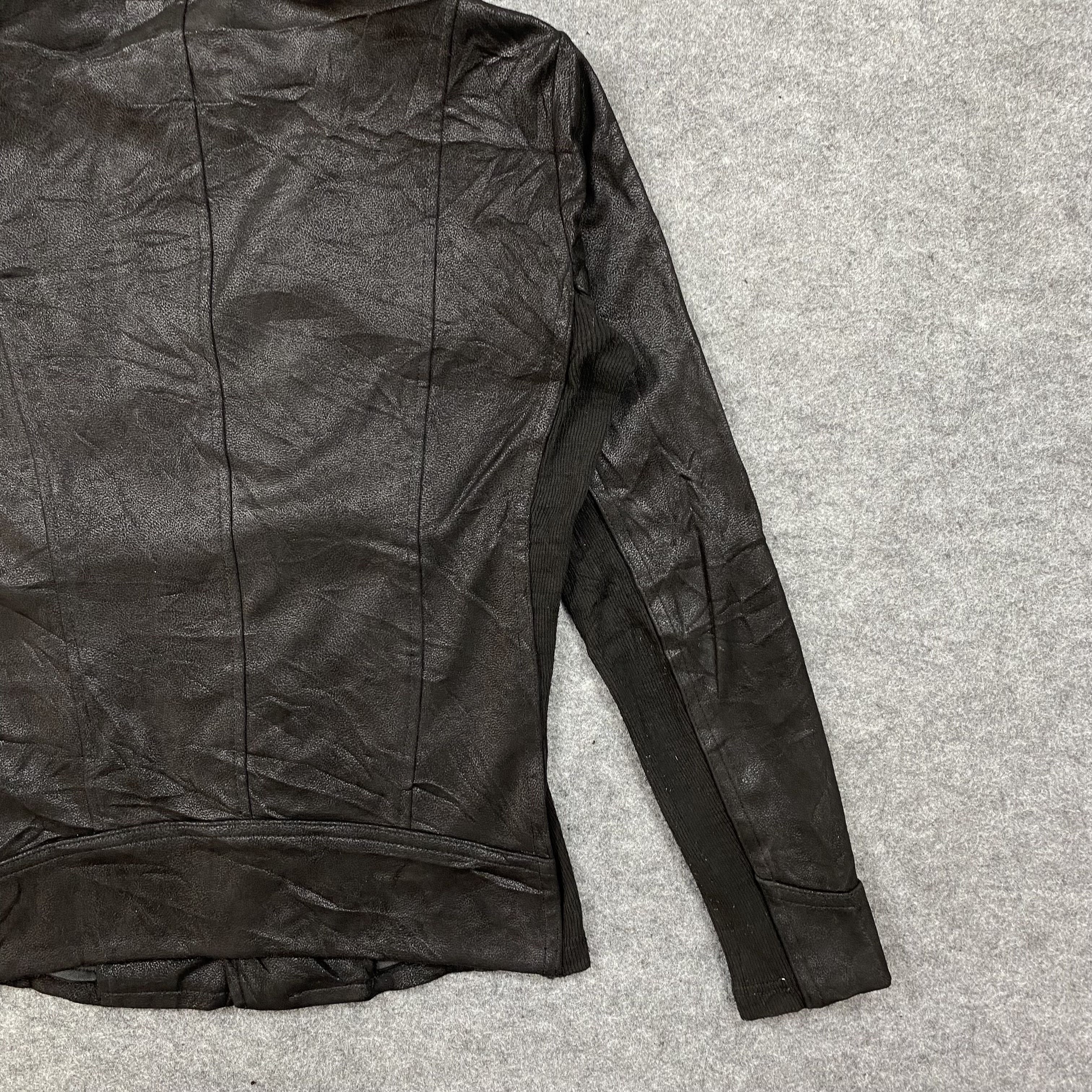 If Six Was Nine JOHNNYWOLF AW23 Asymmetric Biker Hooded Jacket-J656 Size US S / EU 44-46 / 1 - 9 Thumbnail