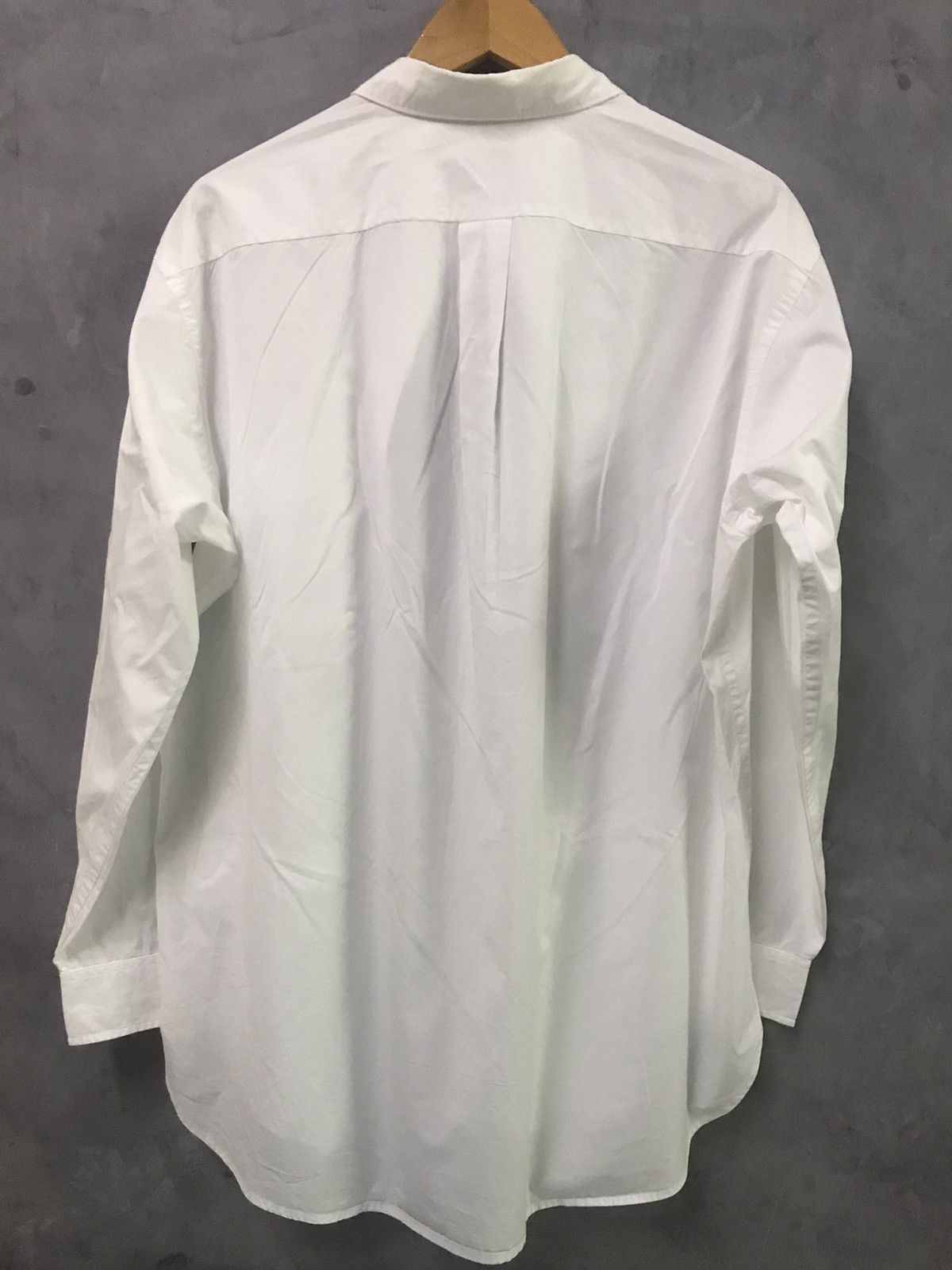 Jill Sander x Uniqlo Wide Shirt Plain White L