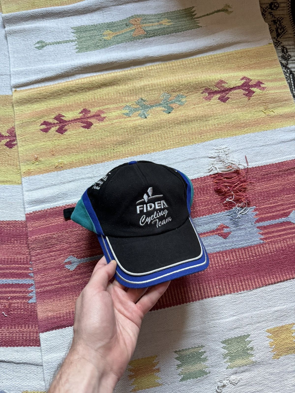 Rapha Vintage Fidea Cycling Pro Team Belgium Hat Size ONE SIZE - 3 Thumbnail