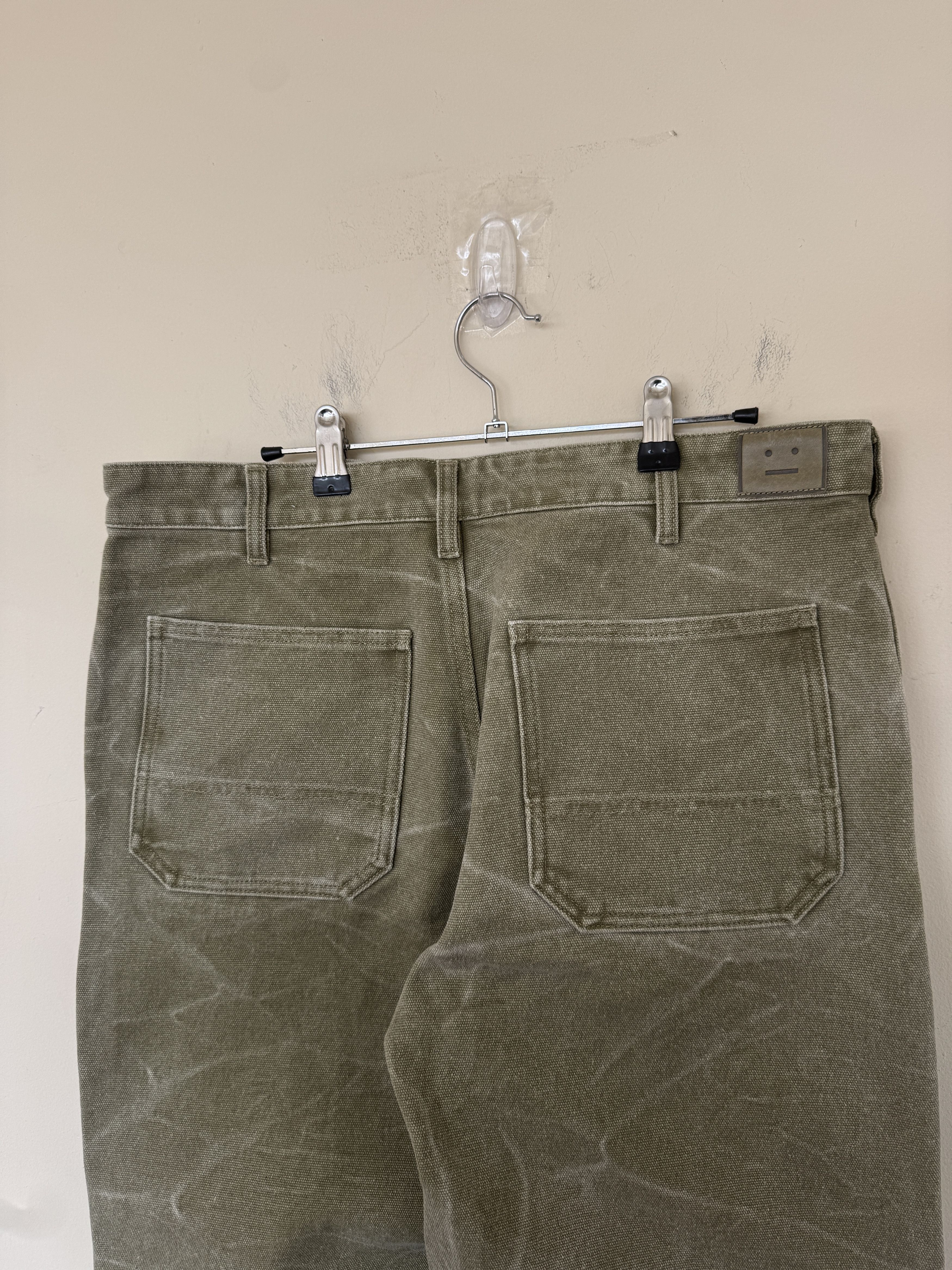 Acne Studios Acne Studios Green Wash Denim Size US 33 - 17 Thumbnail
