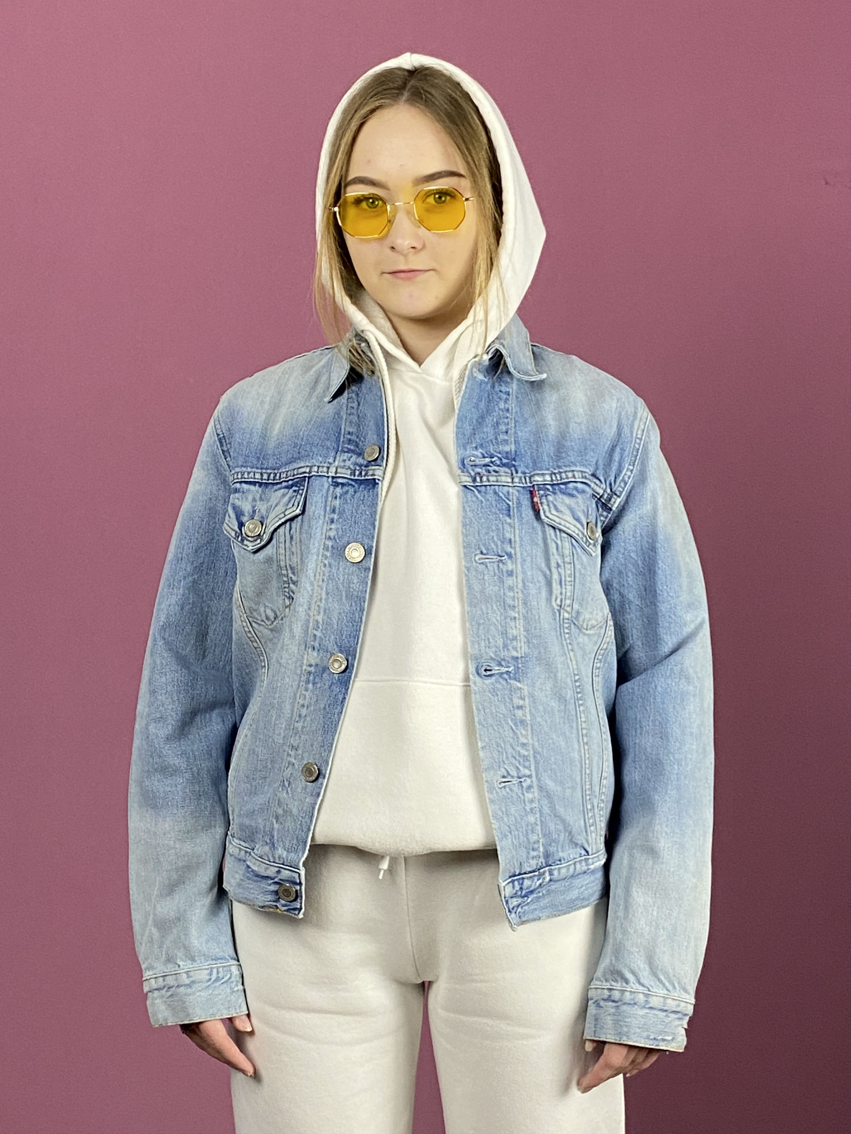 Levi's × Levi's Vintage Clothing × Vintage Levi's Vintage Women's Painted Jean Jacket - Size M Size M / US 6-8 / IT 42-44 - 2 Thumbnail