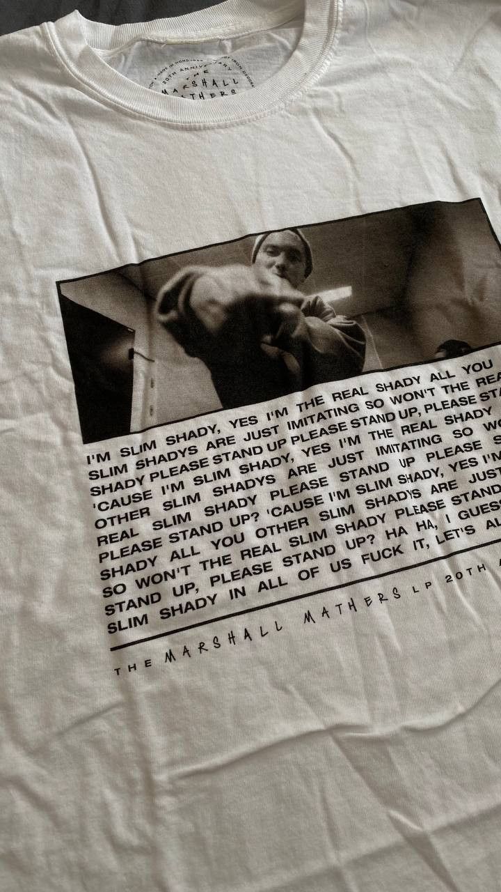 Eminem Eminem Marshall Mathers merch L Size US L / EU 52-54 / 3 - 2 Thumbnail