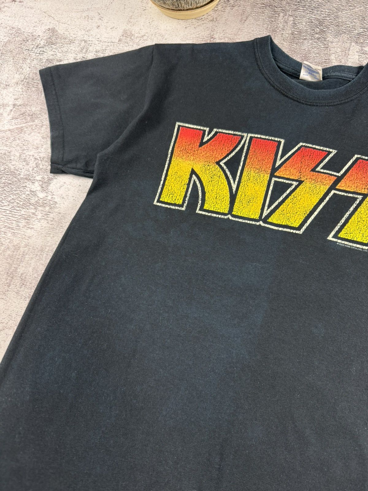 Band Tees Vintage 90S Kiss 2003 Retro Punk Tour Merch Devil Tee T Shirt Size US M / EU 48-50 / 2 - 9 Thumbnail