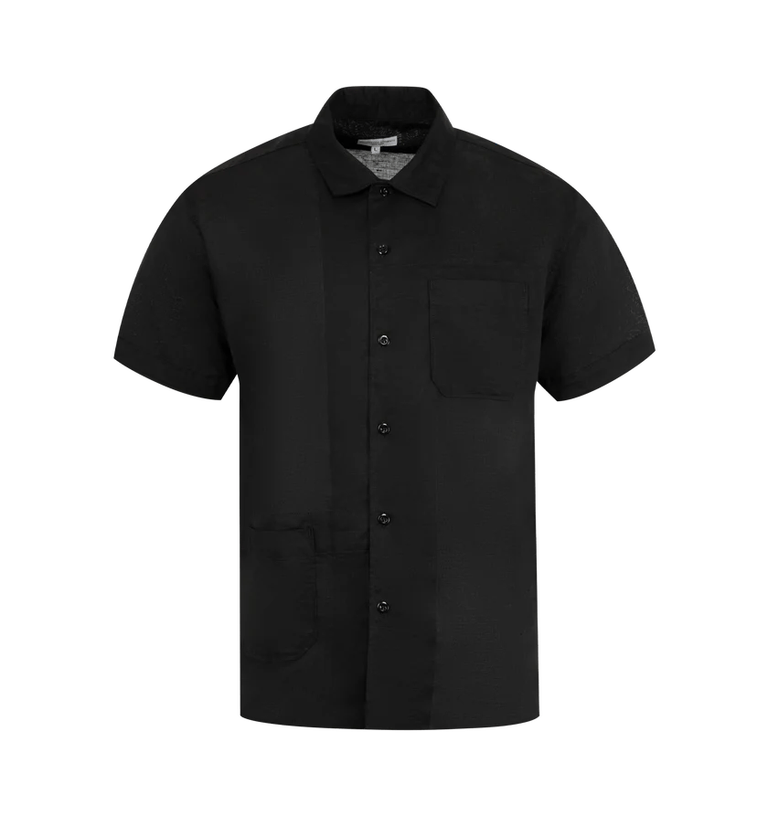Engineered Garments o1h1sh10525 Camp Shirt in Black Size US L / EU 52-54 / 3 - 1 Thumbnail