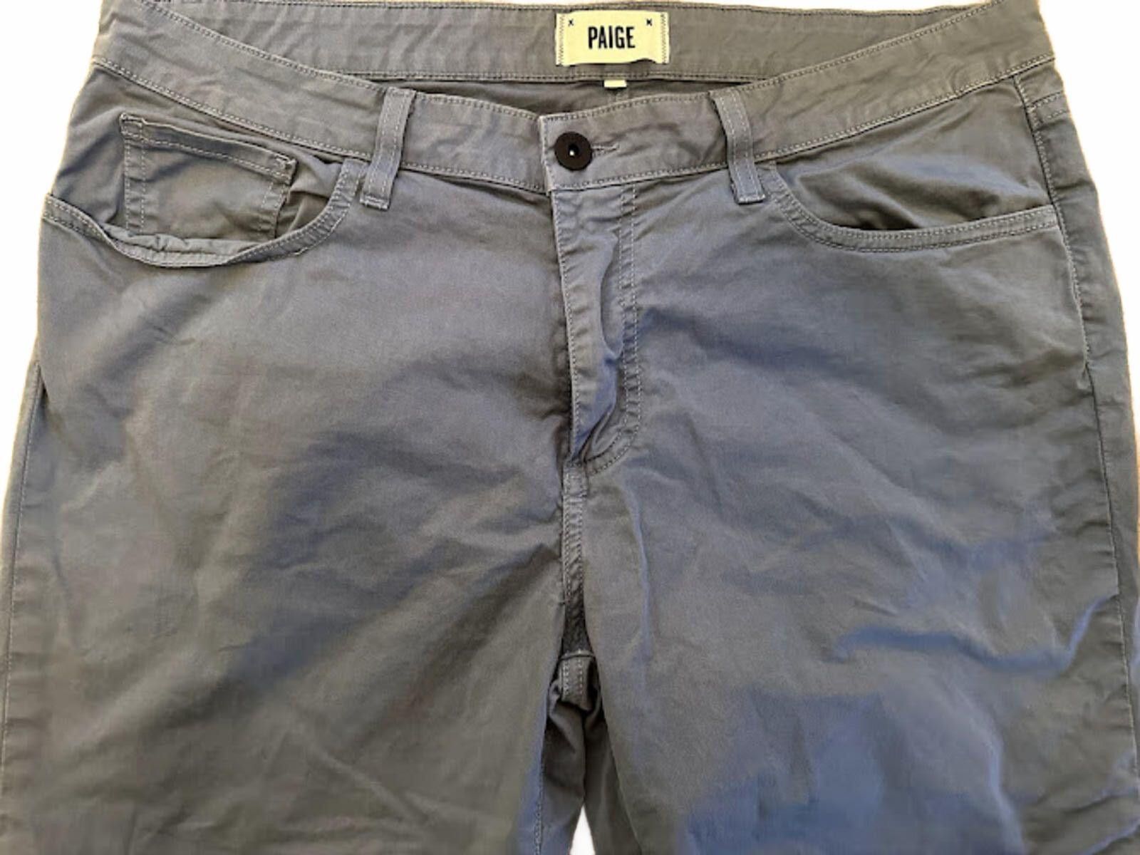 Paige Paige Light Blue Chino Pants USA Made 36x29 Size US 36 / EU 52 - 1 Thumbnail