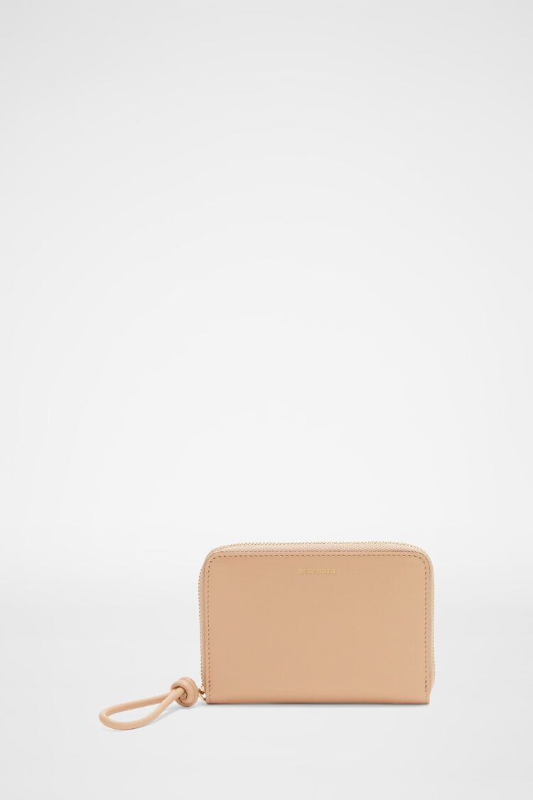 Jil Sander o1mt1gz0725 Size: OS / Wallet in Beige Size ONE SIZE - 1 Thumbnail