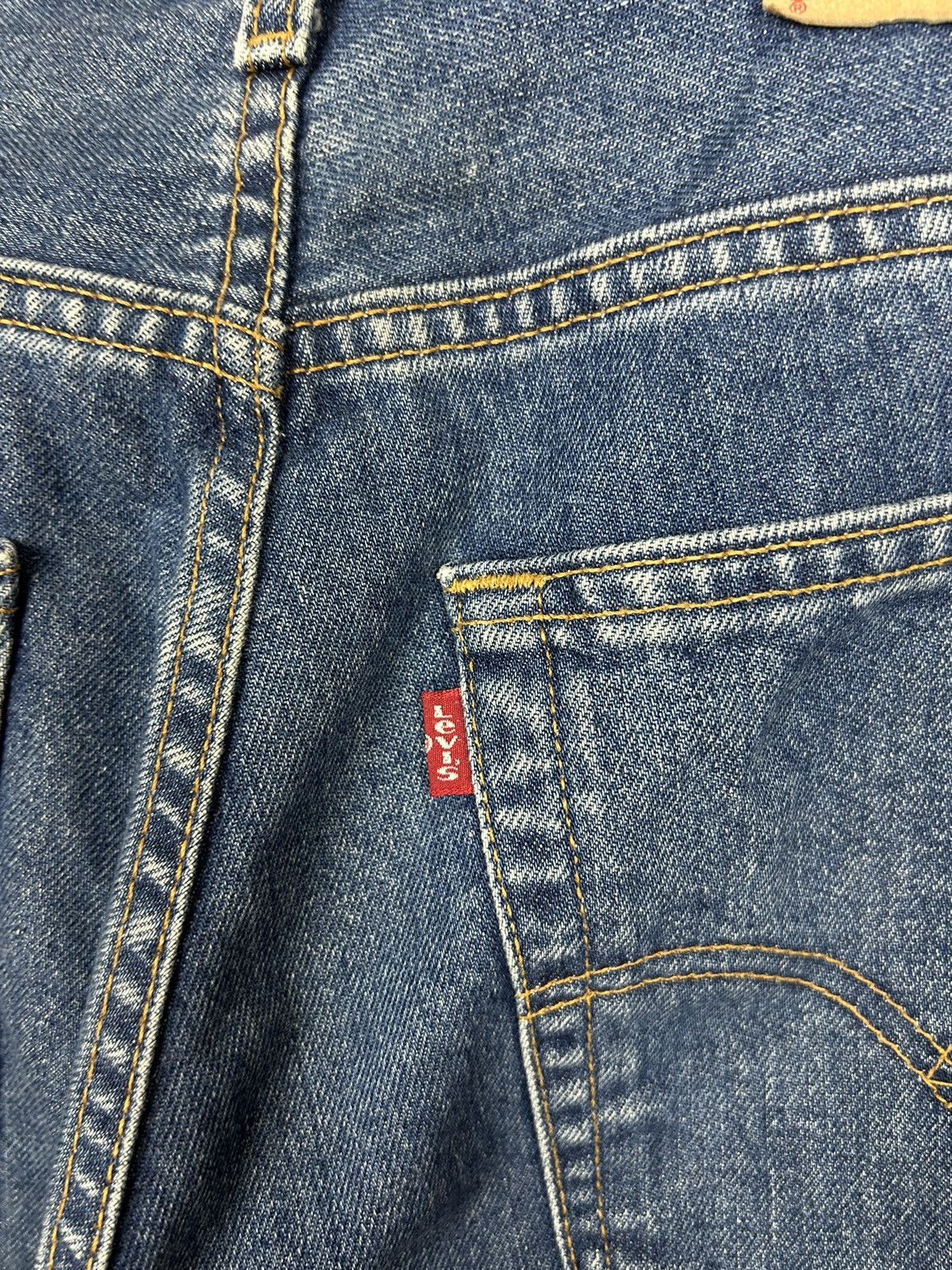 Levi's × Levi's Vintage Clothing × Vintage Vintage levis 523 jeans distressed denim faded blue Size US 32 / EU 48 - 8 Thumbnail