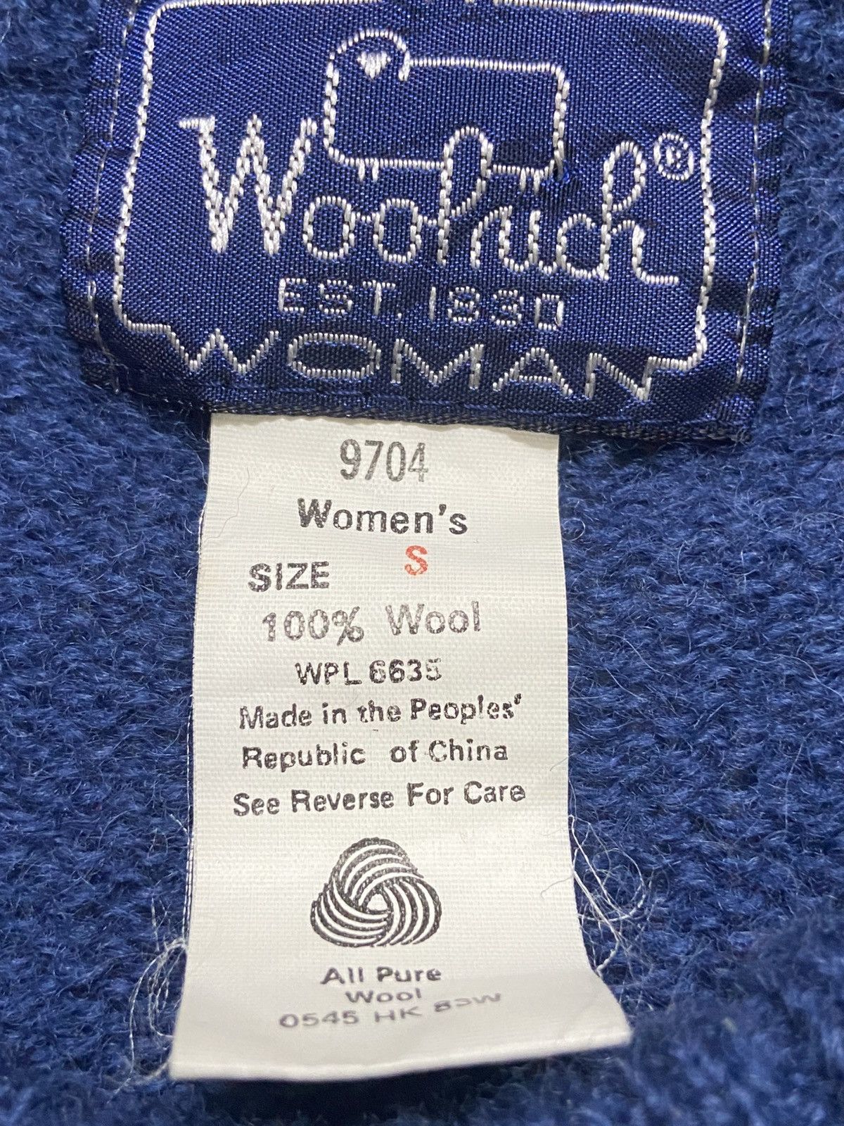 Vintage × Woolrich Woolen Mills Vintage Woolrich Wools Sweatshirt Size US S / EU 44-46 / 1 - 2 Thumbnail