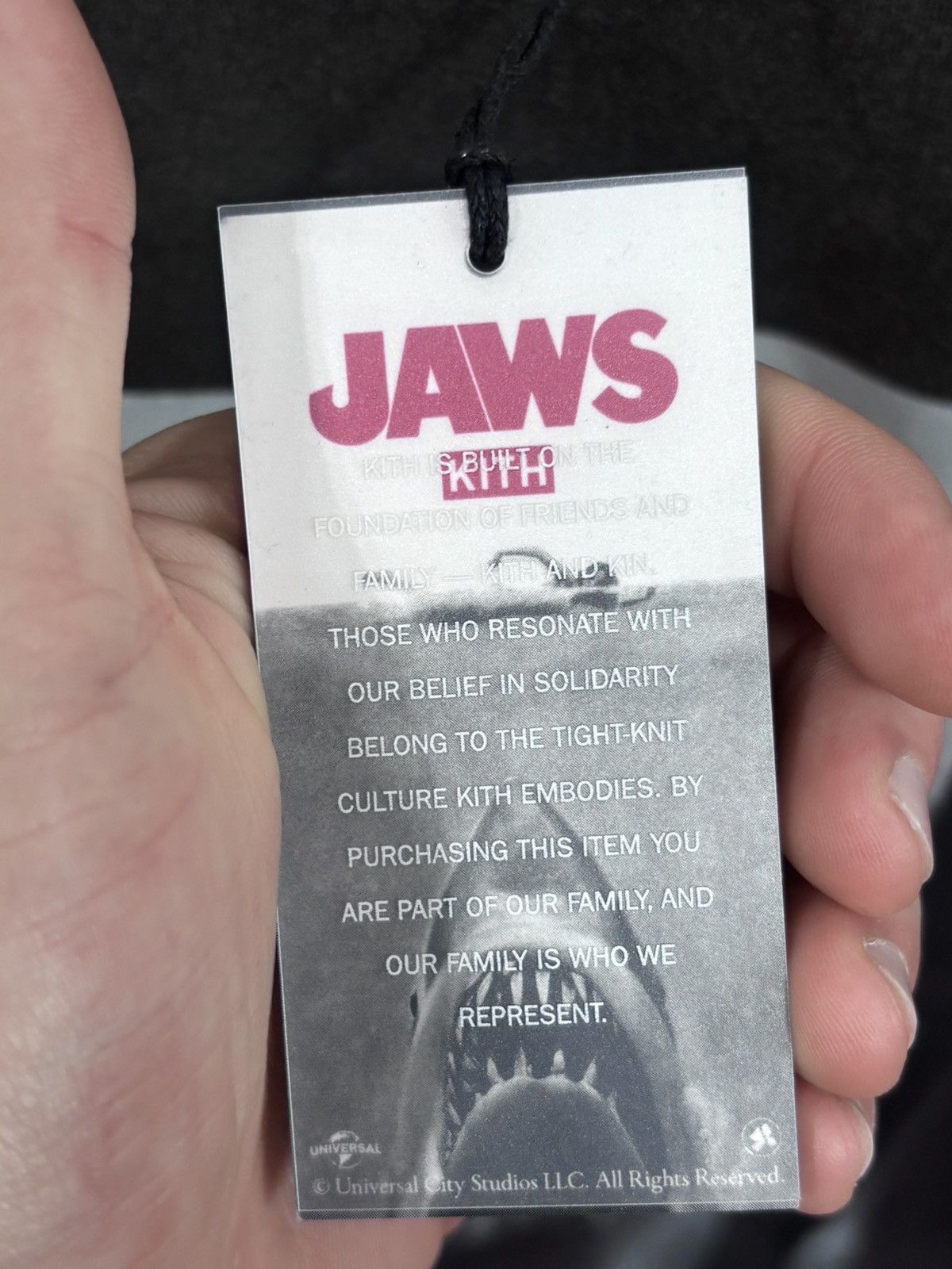 Kith Kith x Jaws Japanese Black Tee 50th Anniversary Size US XL / EU 56 / 4 - 5 Thumbnail