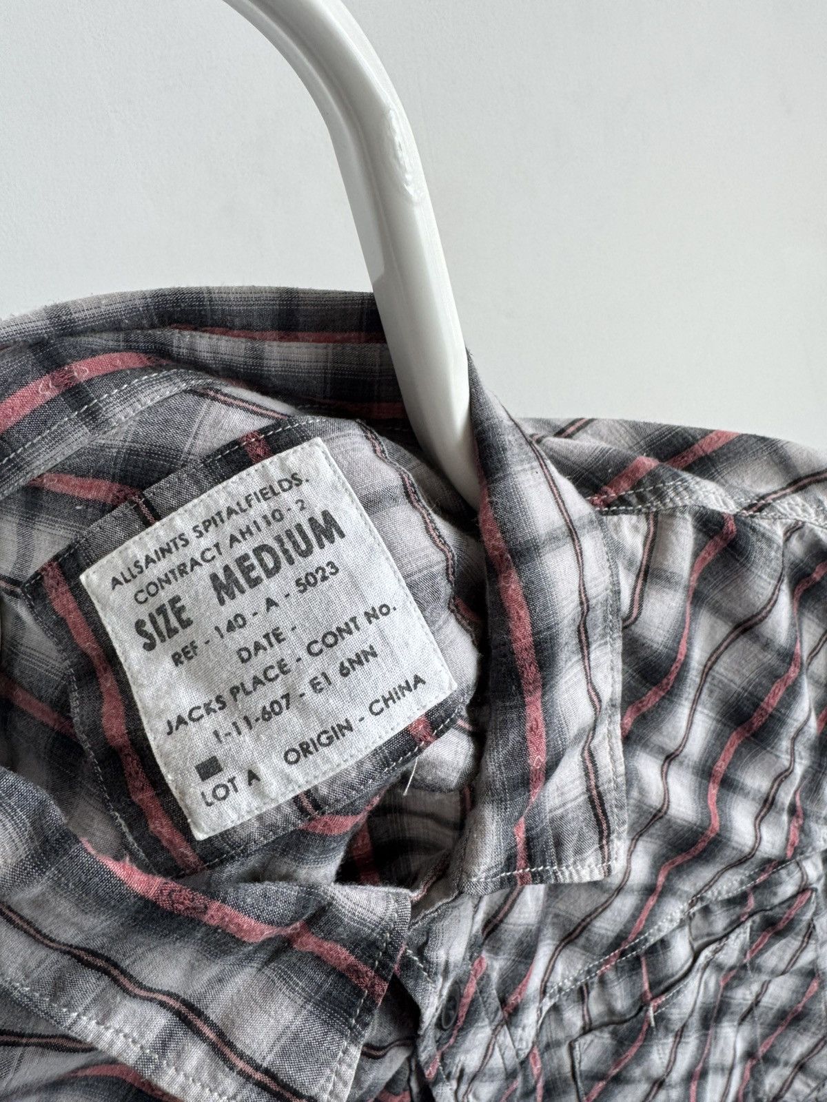 Allsaints All Saints Spitalfields Banquet LSLV Shirt Size US M / EU 48-50 / 2 - 3 Thumbnail