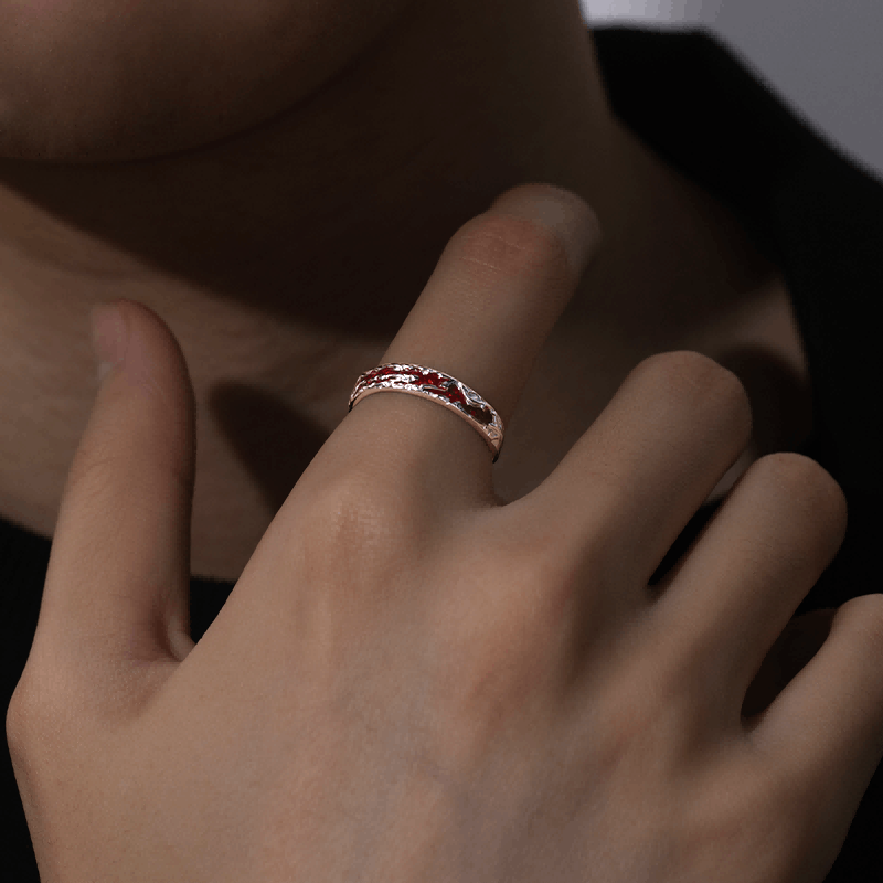 Jewelry Vintage Jewelry Rings Open Size Chrome Ring (Size 7-13) Size ONE SIZE - 1 Thumbnail