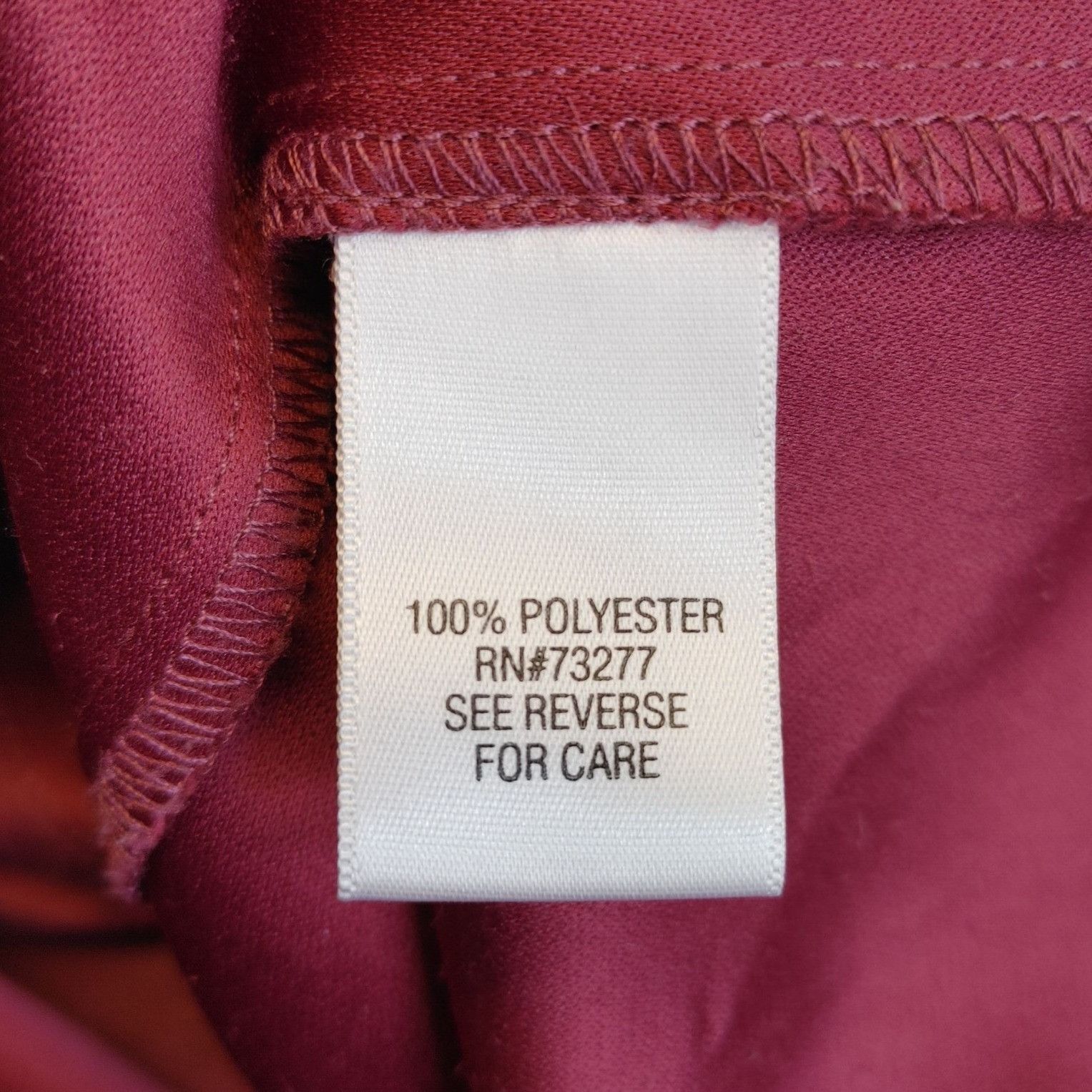 Croft & Barrow Croft & Barrow Women's Maroon Suede Long Sleeve Sweater Jack Size XL / US 12-14 / IT 48-50 - 4 Thumbnail