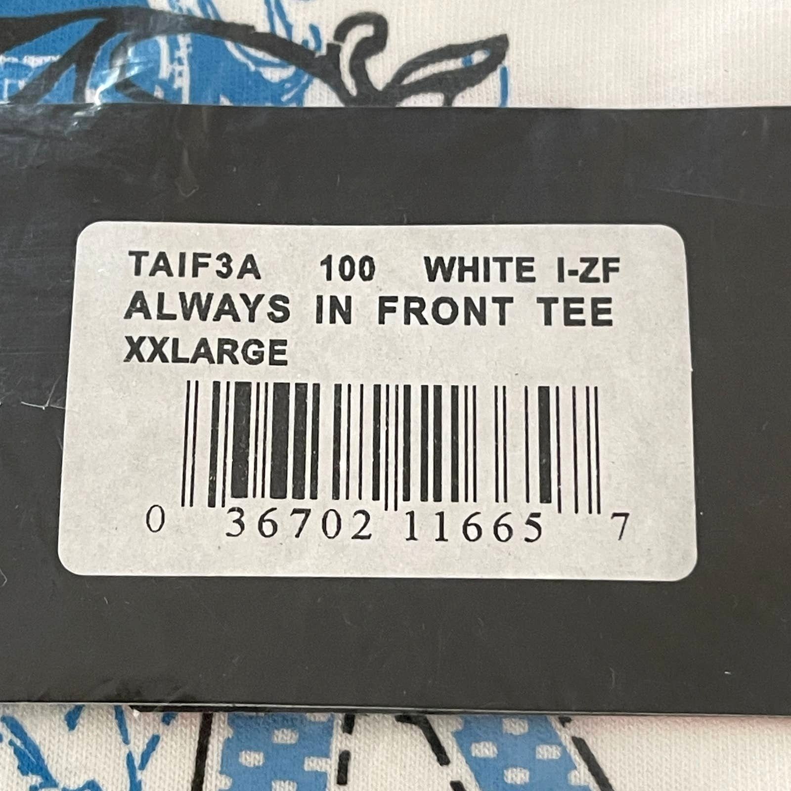 Other TYR ALWAYS IN FRONT Tshirt Tee Short Sleeve White XXL - $40 Size US XXL / EU 58 / 5 - 4 Thumbnail