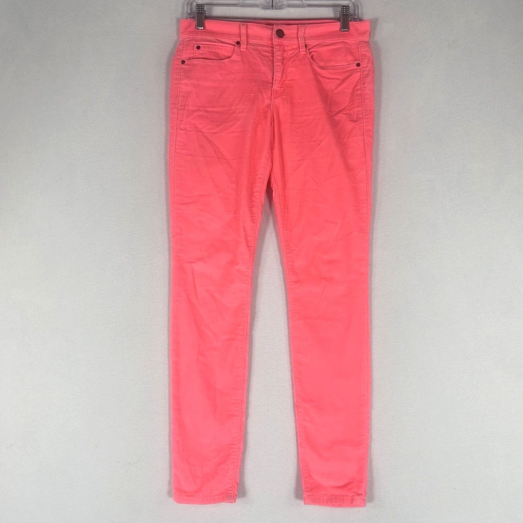 Gap Gap 1969 Velour Corduroy Chino Pants Women 26 Regular Pink Size 26" / US 2 / IT 38 - 2 Thumbnail