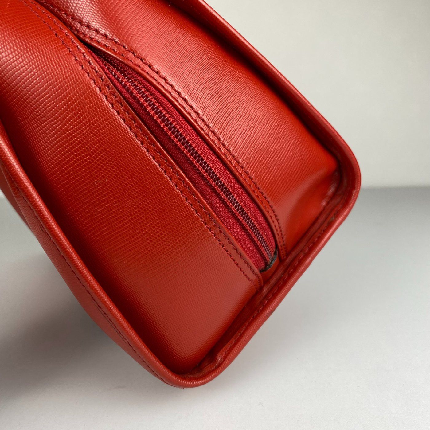 Celine Celine Red Leather 2-way Handbag Size ONE SIZE - 11 Thumbnail