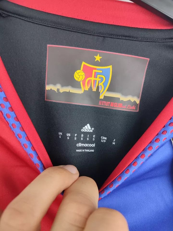 Adidas FC Basel 2016 2017 HOME FOOTBALL Kit SHIRT SOCCER JERSEY Size US S / EU 44-46 / 1 - 10 Thumbnail