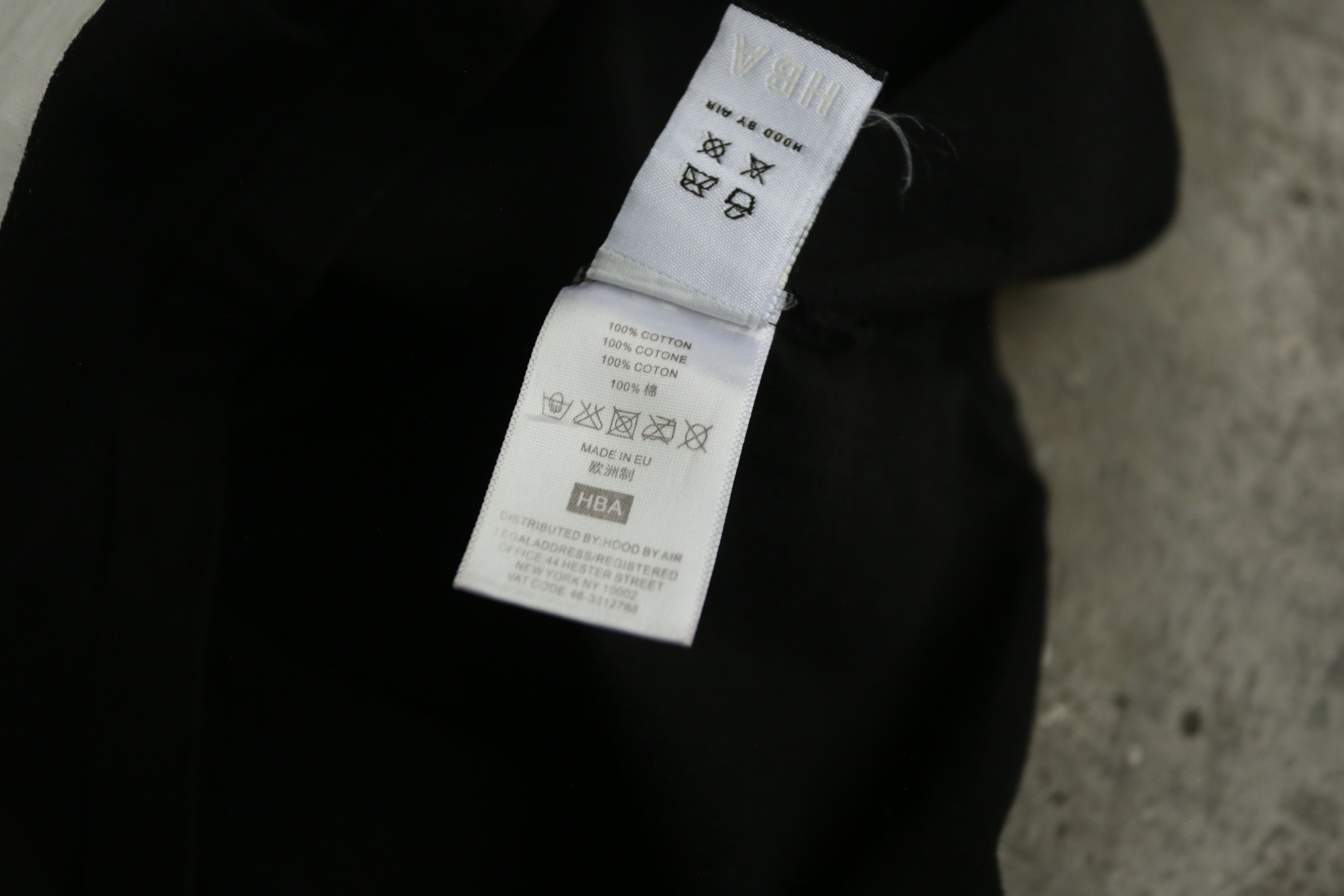 Hood By Air Hood by Air - S/S 15 - Stripe Logo Tee Size US L / EU 52-54 / 3 - 8 Thumbnail
