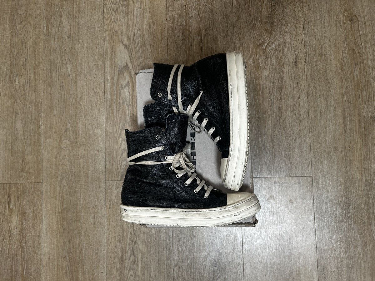 Rick Owens Drkshdw Lacquered High rick owens Size US 9 / EU 42 - 9 Thumbnail