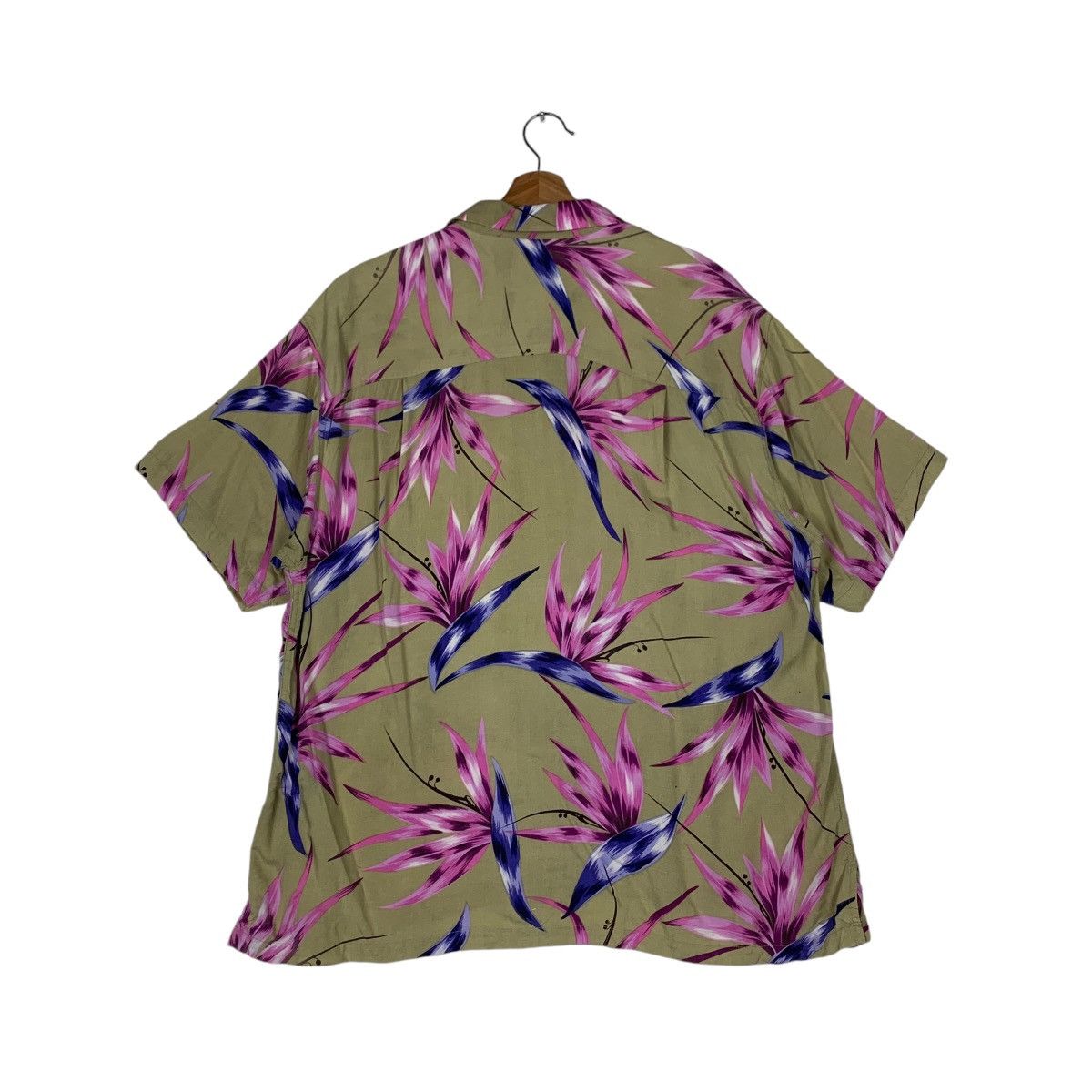 Other DODGEST Real Aloha Graphics 100 Rayon Button Shirt #1418-C64 Size US M / EU 48-50 / 2 - 7 Thumbnail
