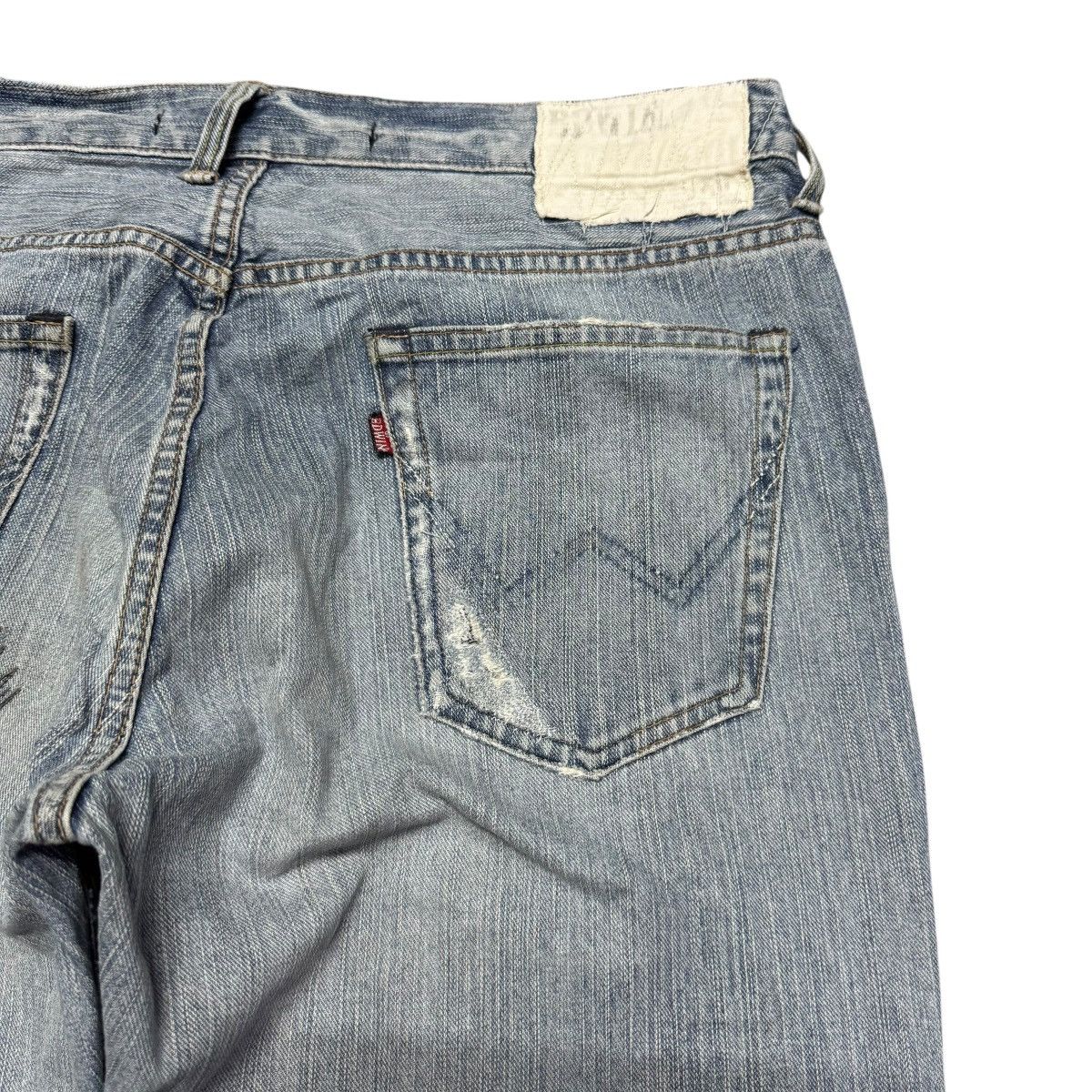 Edwin Exclusive Vintage Model Edwin 401XV Flare Jeans Patchwork Size US 36 / EU 52 - 13 Thumbnail