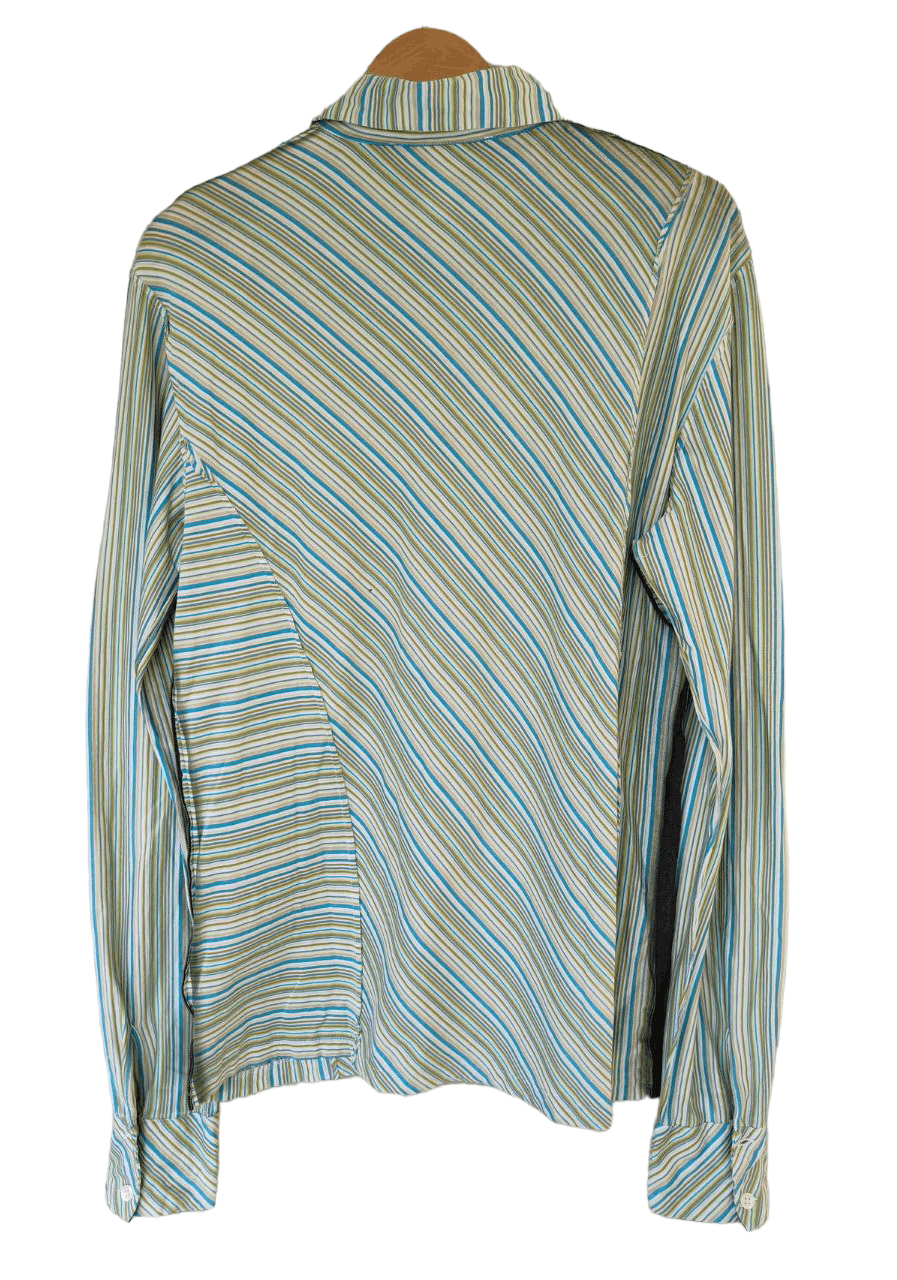 Roberto Cavalli Vintage Roberto Cavalli Elastic Shirt Size US M / EU 48-50 / 2 - 2 Thumbnail