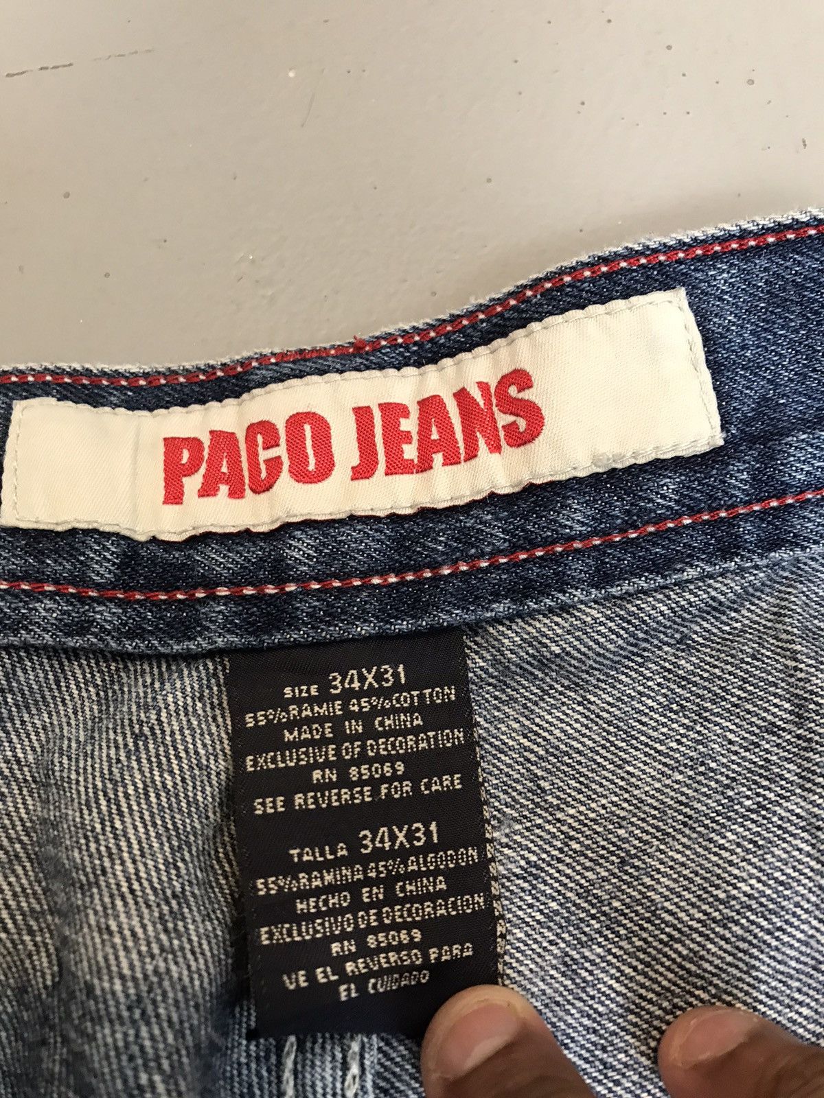 JNCO × Vintage Vintage paco printed embroidered denim Size US 34 / EU 50 - 9 Thumbnail