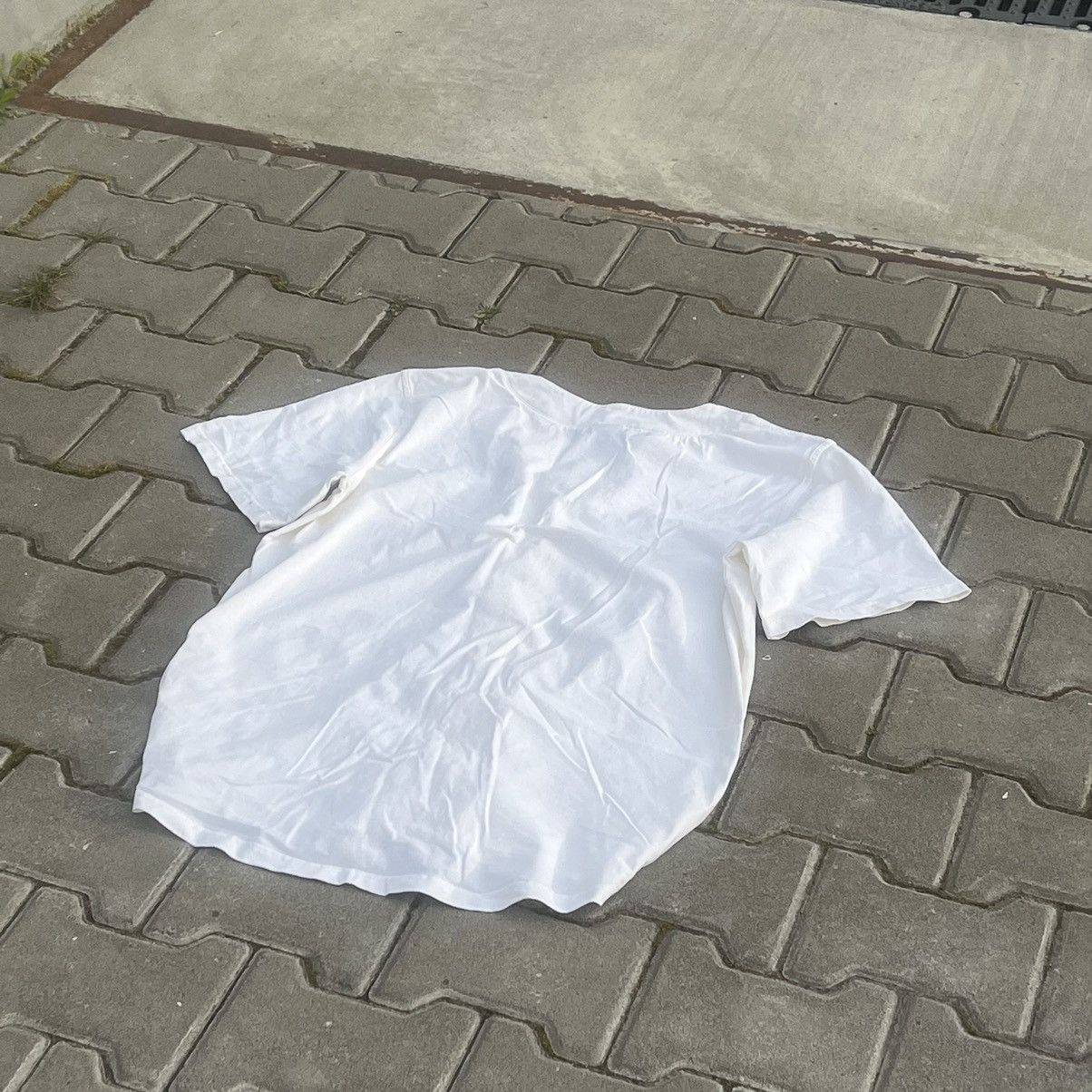 New Era × Vintage New Era Vintage Rare Jersey Button T-Shirt Size US L / EU 52-54 / 3 - 8 Thumbnail